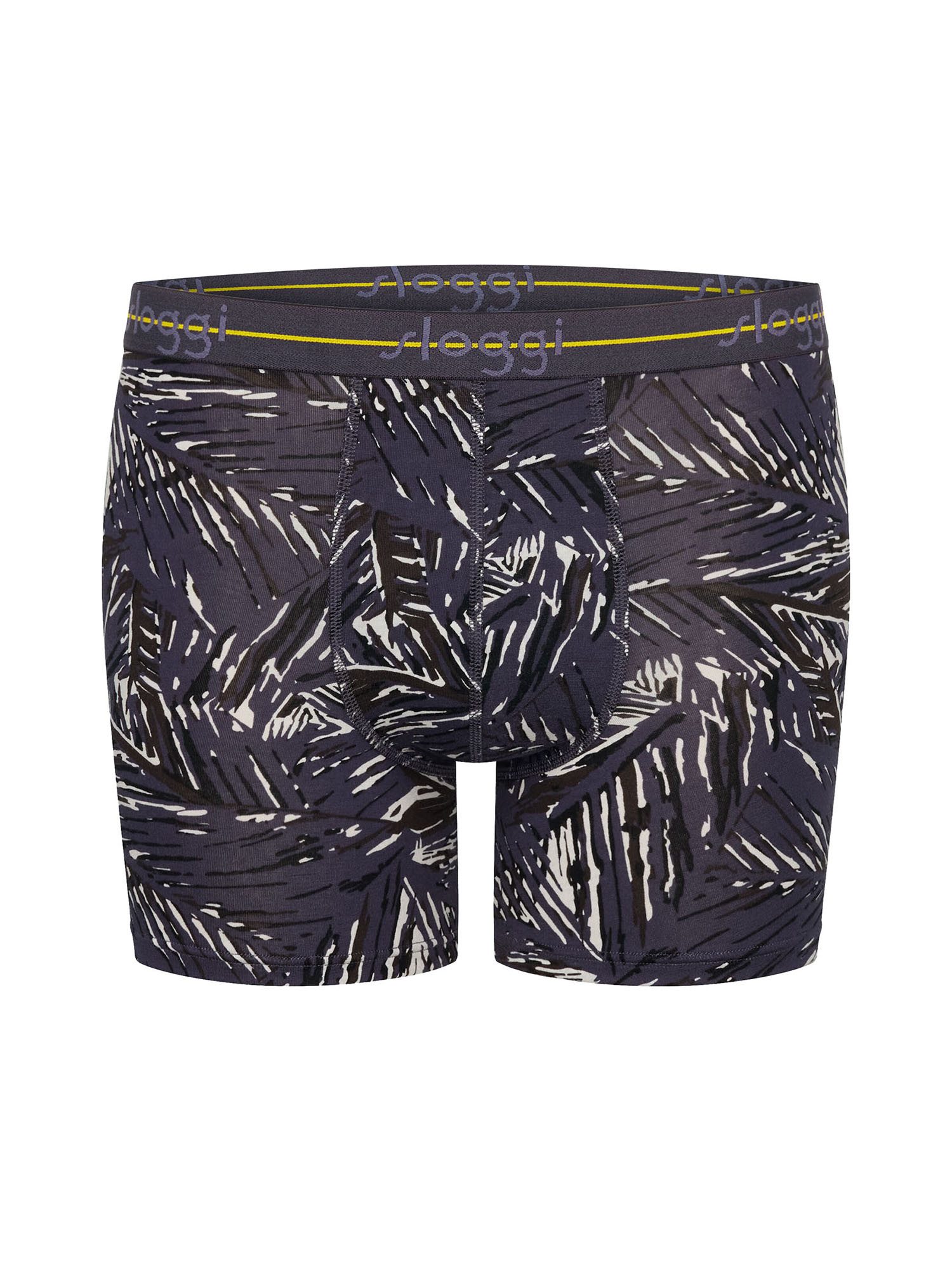 sloggi Langer Boxer Blue Start (2-St) Long Boxer Shorts, Langer Boxer Brief, Retro Boxer lang