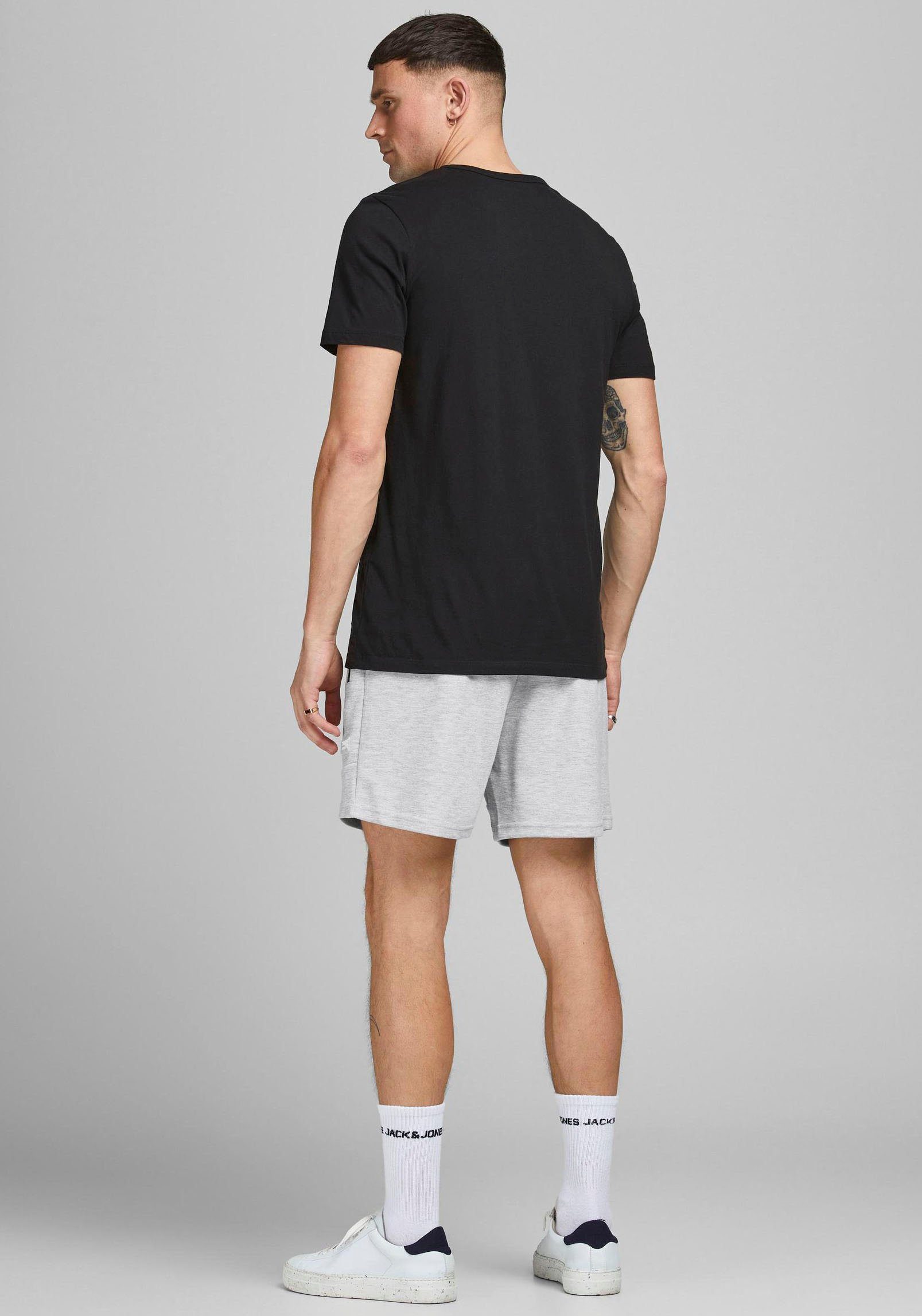 Jack & SWEAT Sweatshorts AIR Jones SHORTS hellgrau-meliert