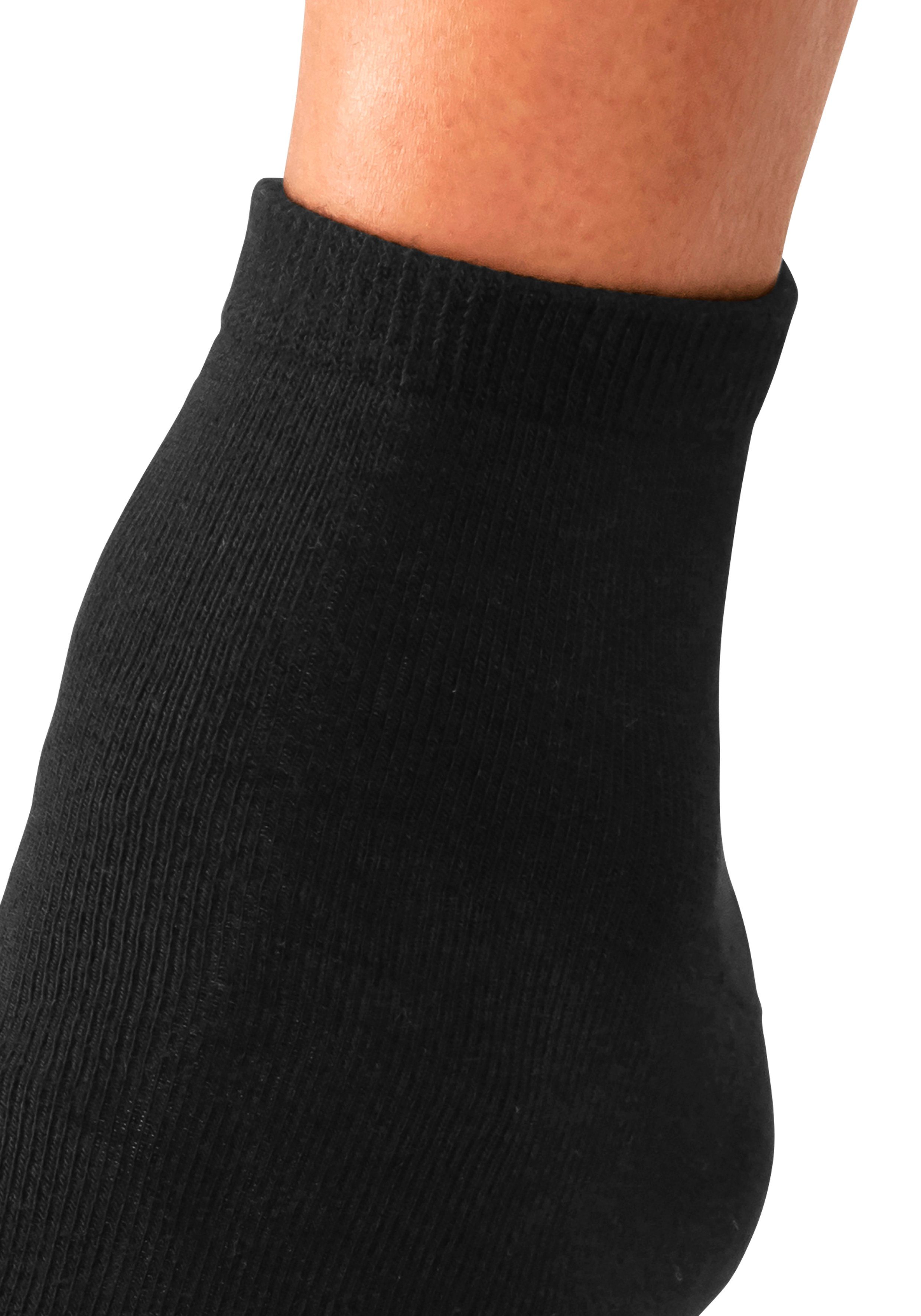 Bench. Kurzsocken Herren Sportsocken, Laufsocken Atmungsaktive Baumwolle (Packung, 6-Paar, Quarter Socks Gr. 35-38 bis 43-46) mit eingestricktem Markenlogo im B – Bild 4 von 5