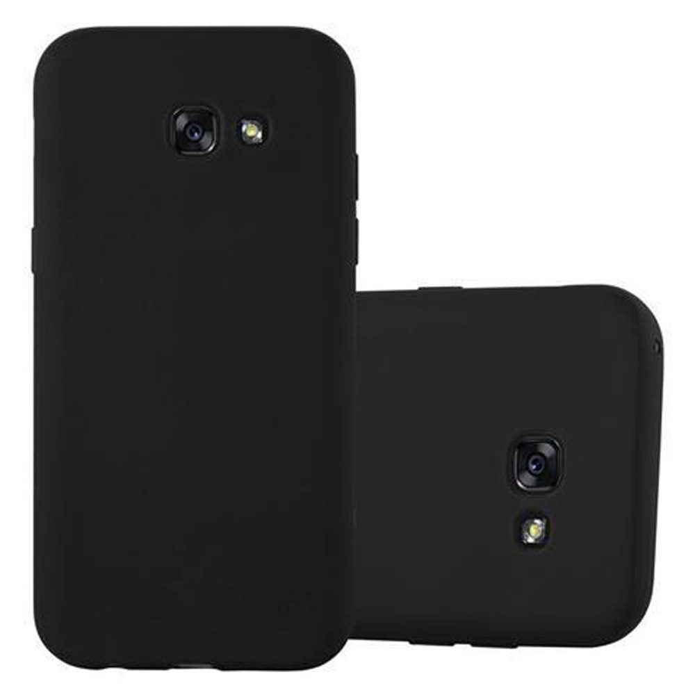 Cadorabo Smartphone-Hülle für Samsung Galaxy A3 2017 Schutzhülle Silikon Samsung Galaxy A3 2017, Flexible TPU Silikon Handy Schutzhülle - Hülle - ultra slim