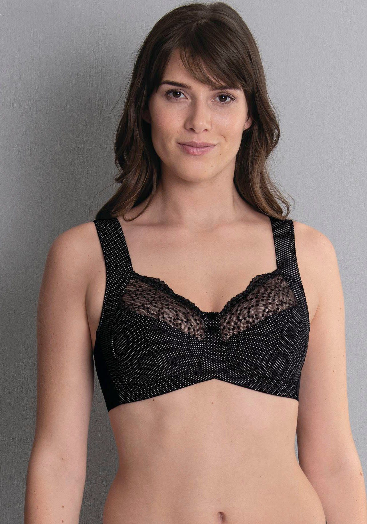 Anita since 1886 Entlastungs-BH perfekter Orely Cup schwarz Spitze, pünktchen Halt C-F