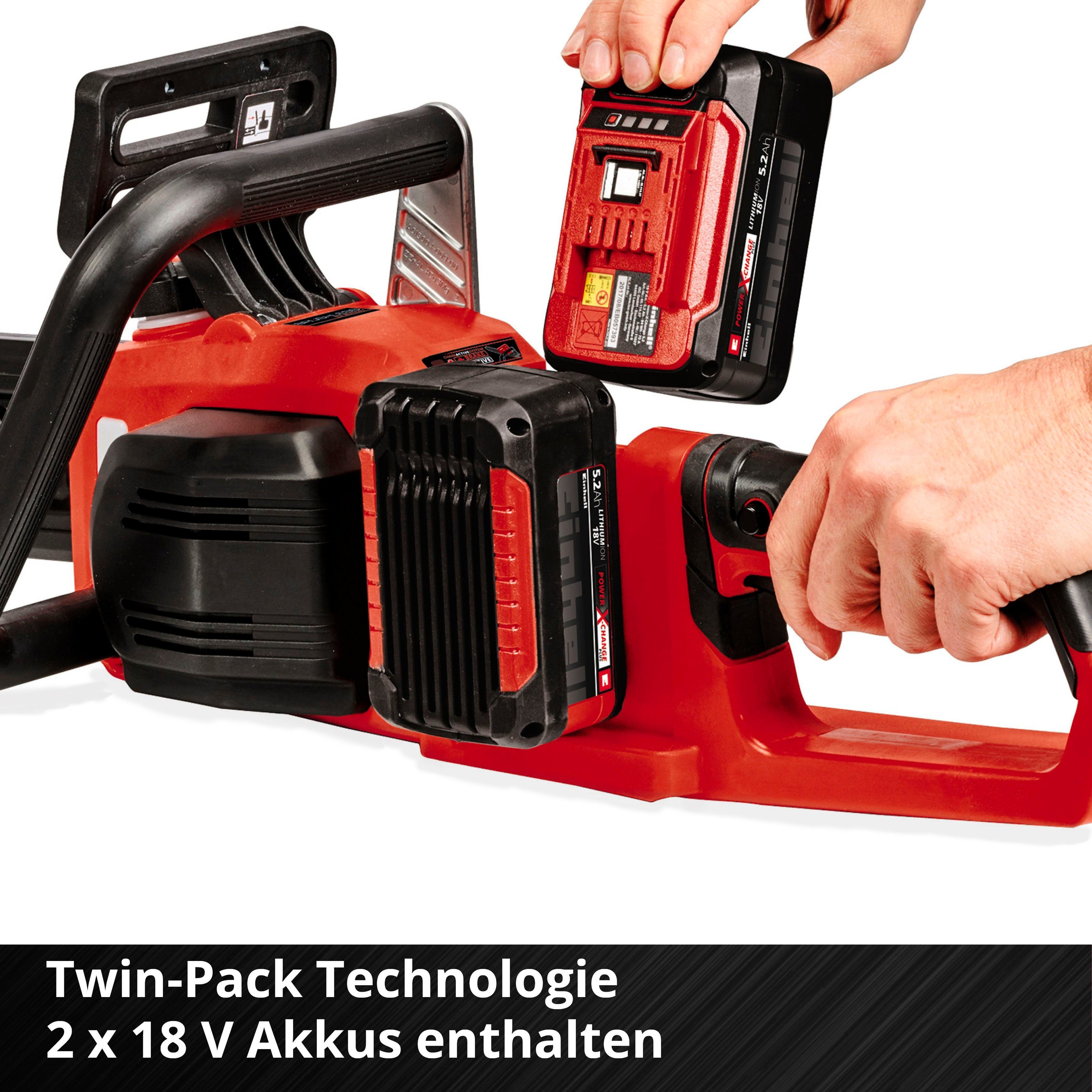 Einhell Akku-Kettensäge GE-LC 36/35 Li SOLO, 35 cm Schwertlänge, ohne Akku und Ladegerät – Bild 5 von 5