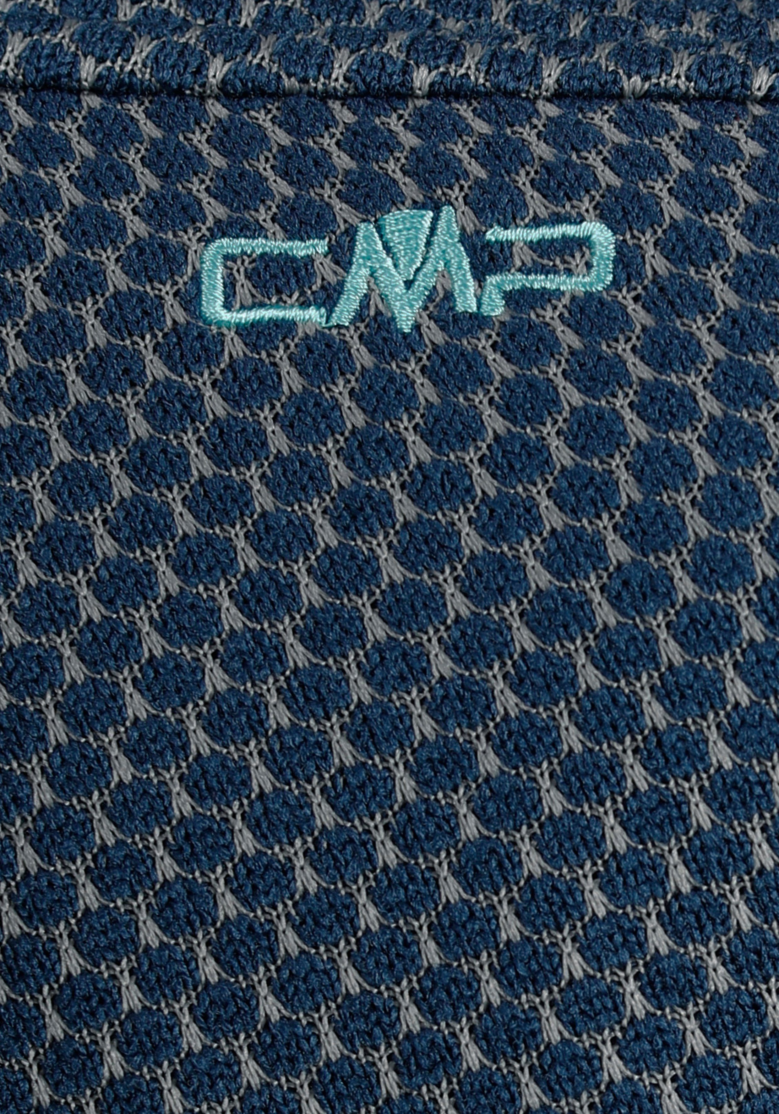 Atmungsaktiv CMP blau Windabweisend & Strickfleecejacke