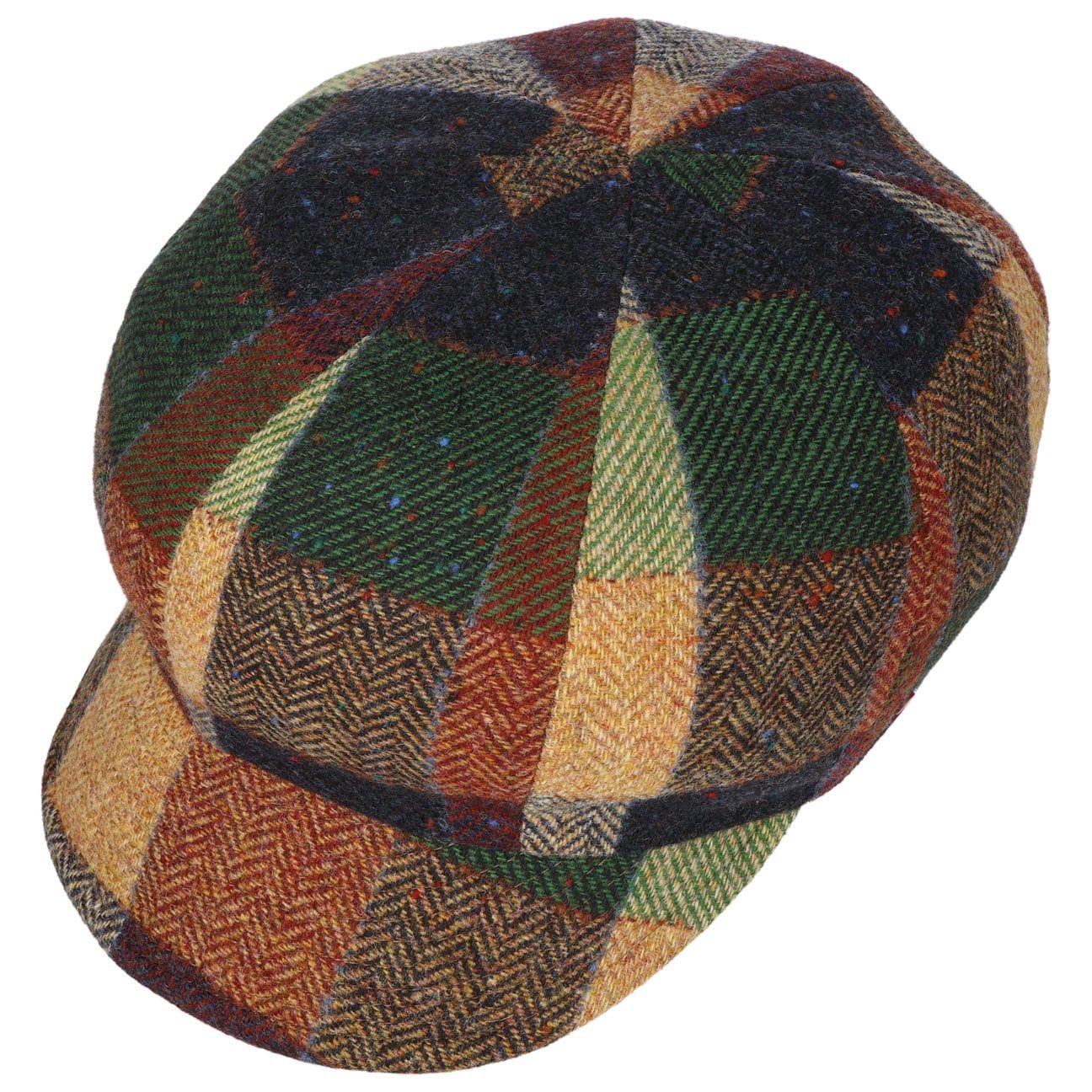 Alfonso D´Este Schirmmütze (1-St) Schirmmütze mit Schirm, Made in Italy
