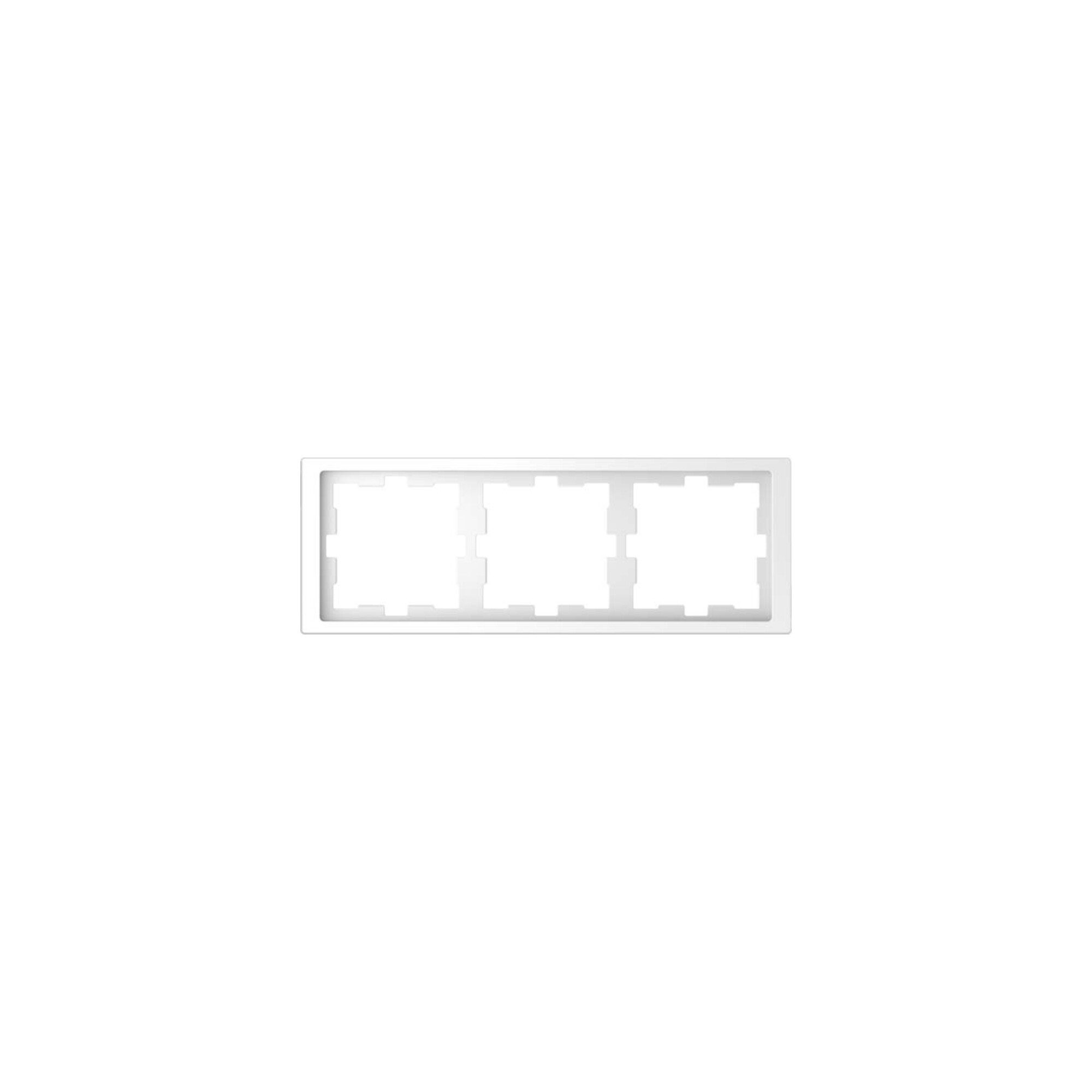 merten Schalter Merten Rahmen 3f.lotosws D-Life MEG4030-6535
