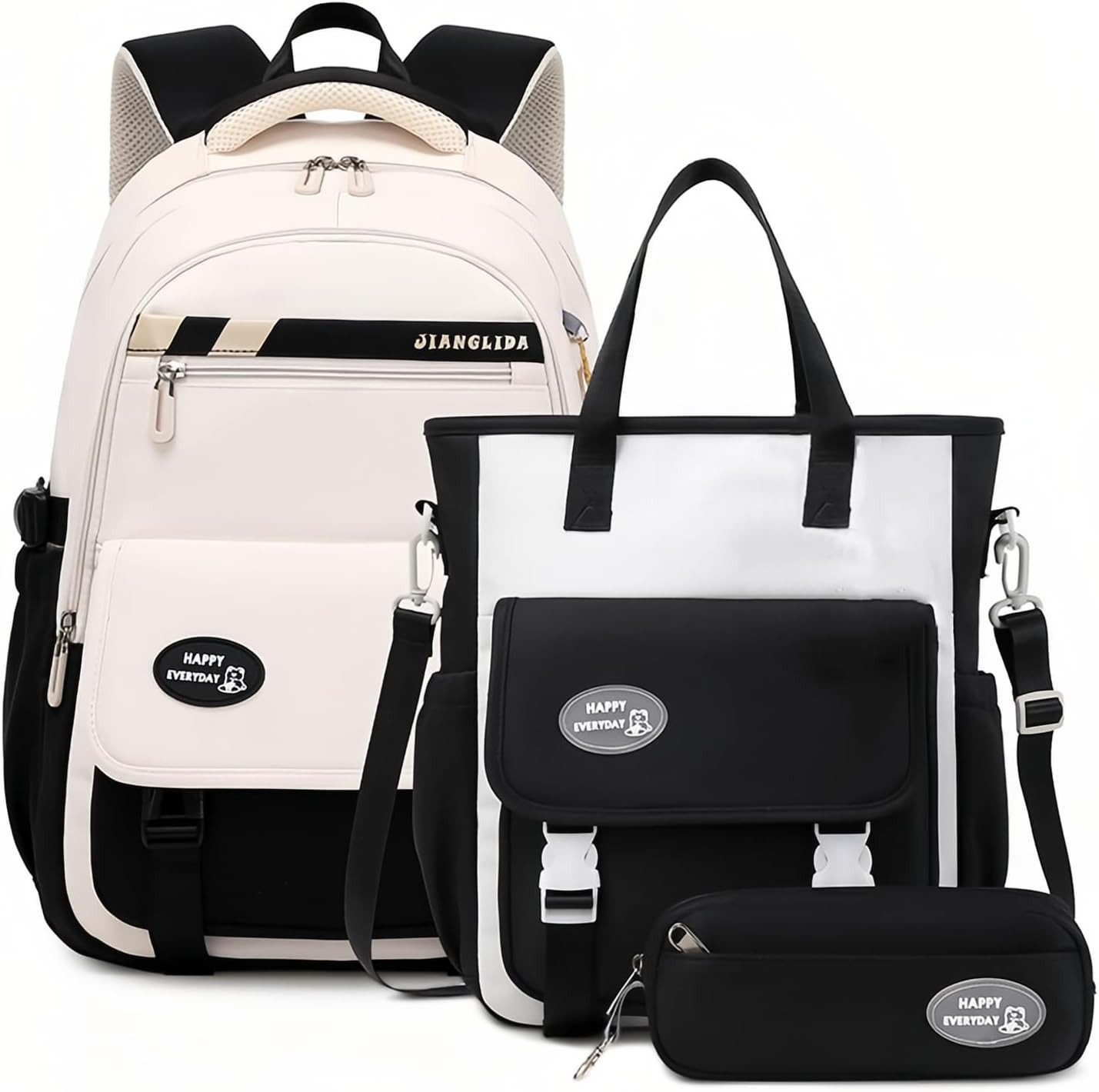 Fanttik Schulrucksack 3er Set Rucksäcke für günstig online kaufen