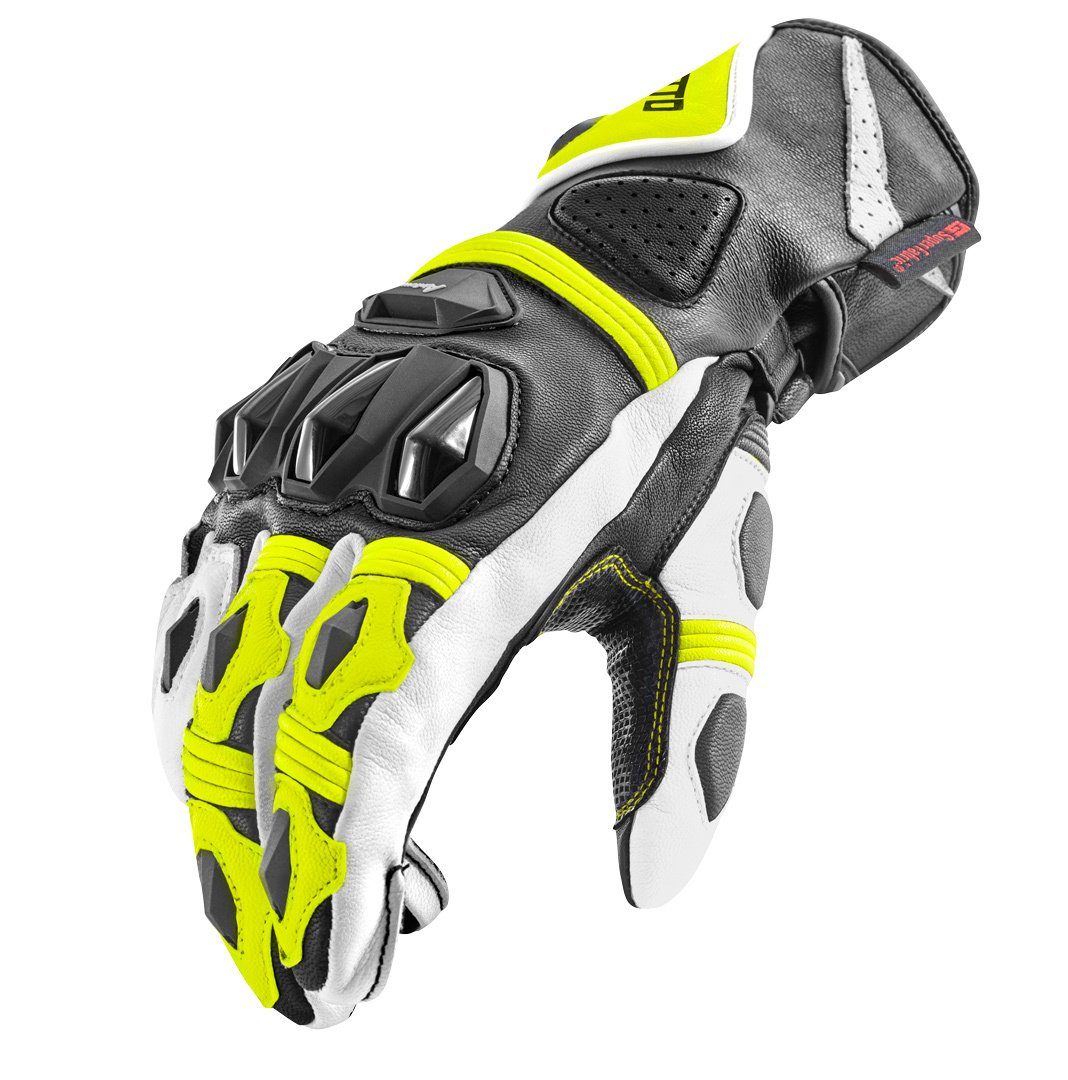 Bogotto Motorradhandschuhe Monza perforierte Motorradhandschuhe abriebfest günstig online kaufen