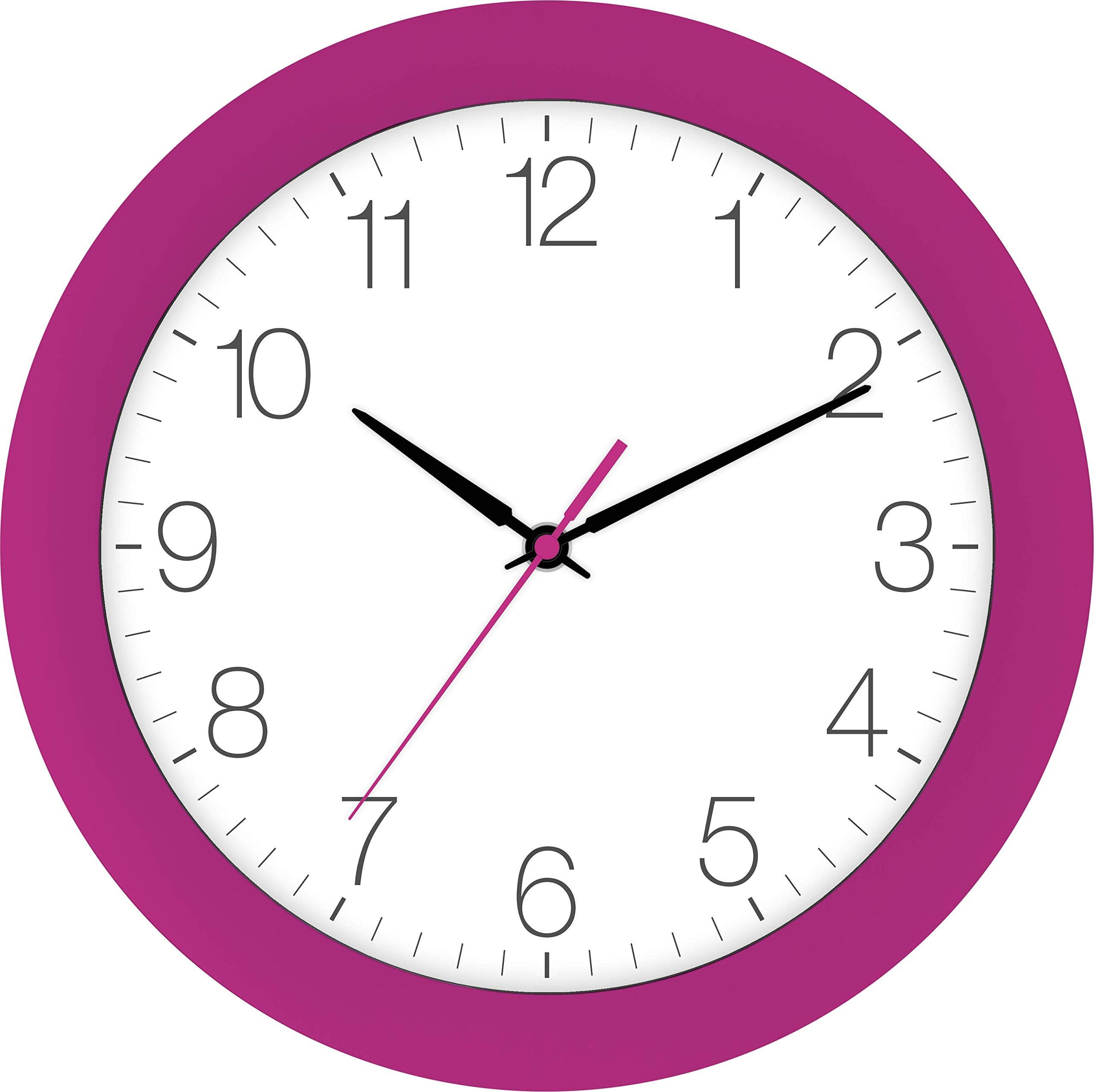 EUROTIME Wanduhr 88800-Eurotime Quarzwanduhr 30 cm