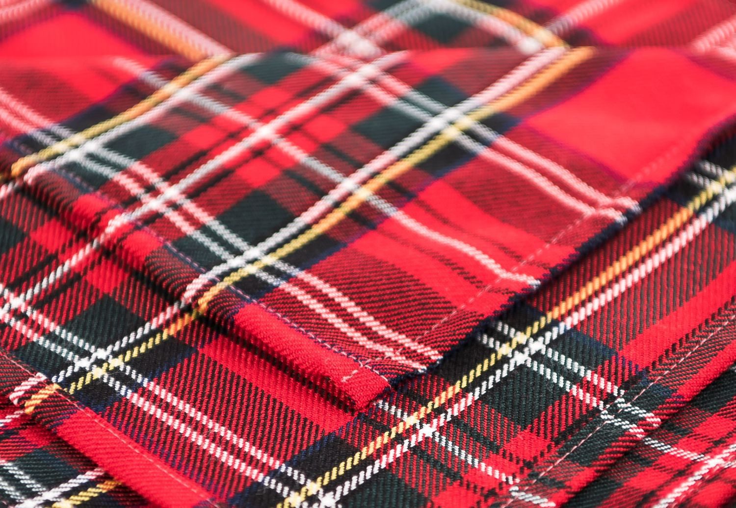 texpot Bettwäsche Schottenkaro Bettwäsche Kariert Tartan Reißverschluß, 1 teilig