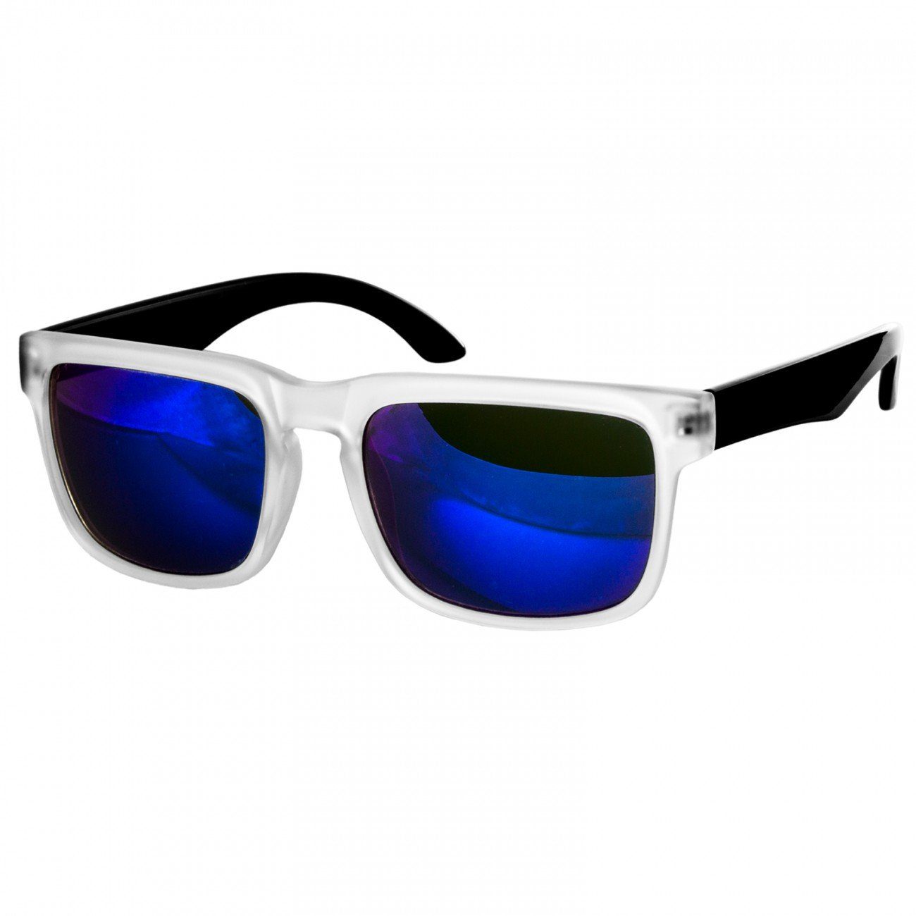 Caspar Sonnenbrille SG018 Unisex Retro Design Brille Sonnenbrille mit gefrostetem Rahmen