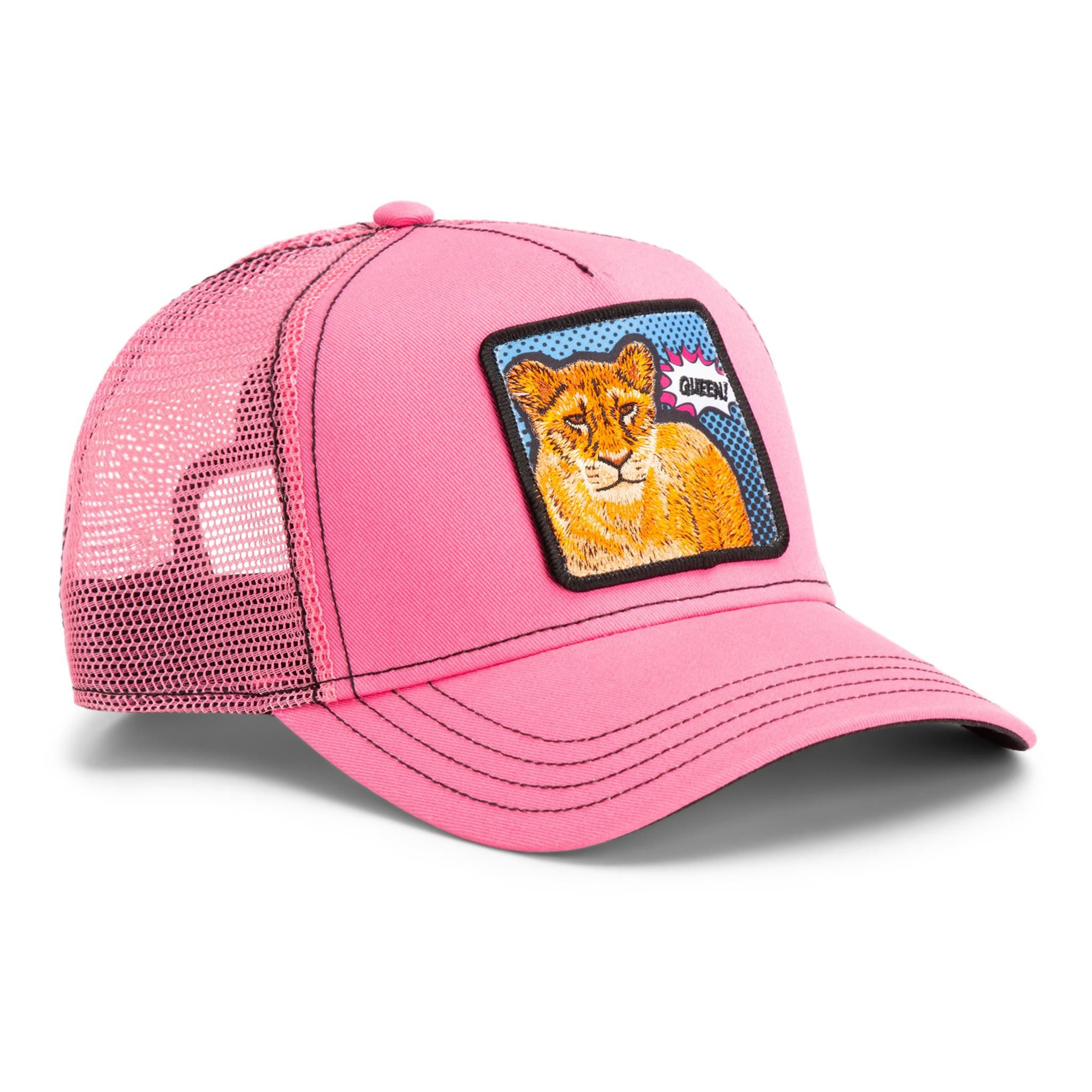 GOORIN Bros. Trucker Cap Goorin Bros. OG Trucker Cap POPArt - Queen Lion Frenzy (Basecap, Basecap, Meshcap, Trucker Kappe)