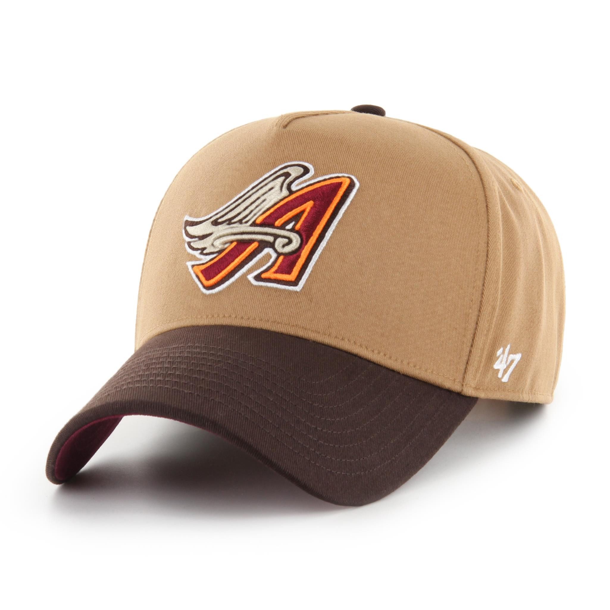 Baseball Cap '47 Brand Cap MLB LA Angels Sure Shot TT Cotton '47 MVP DT Camel