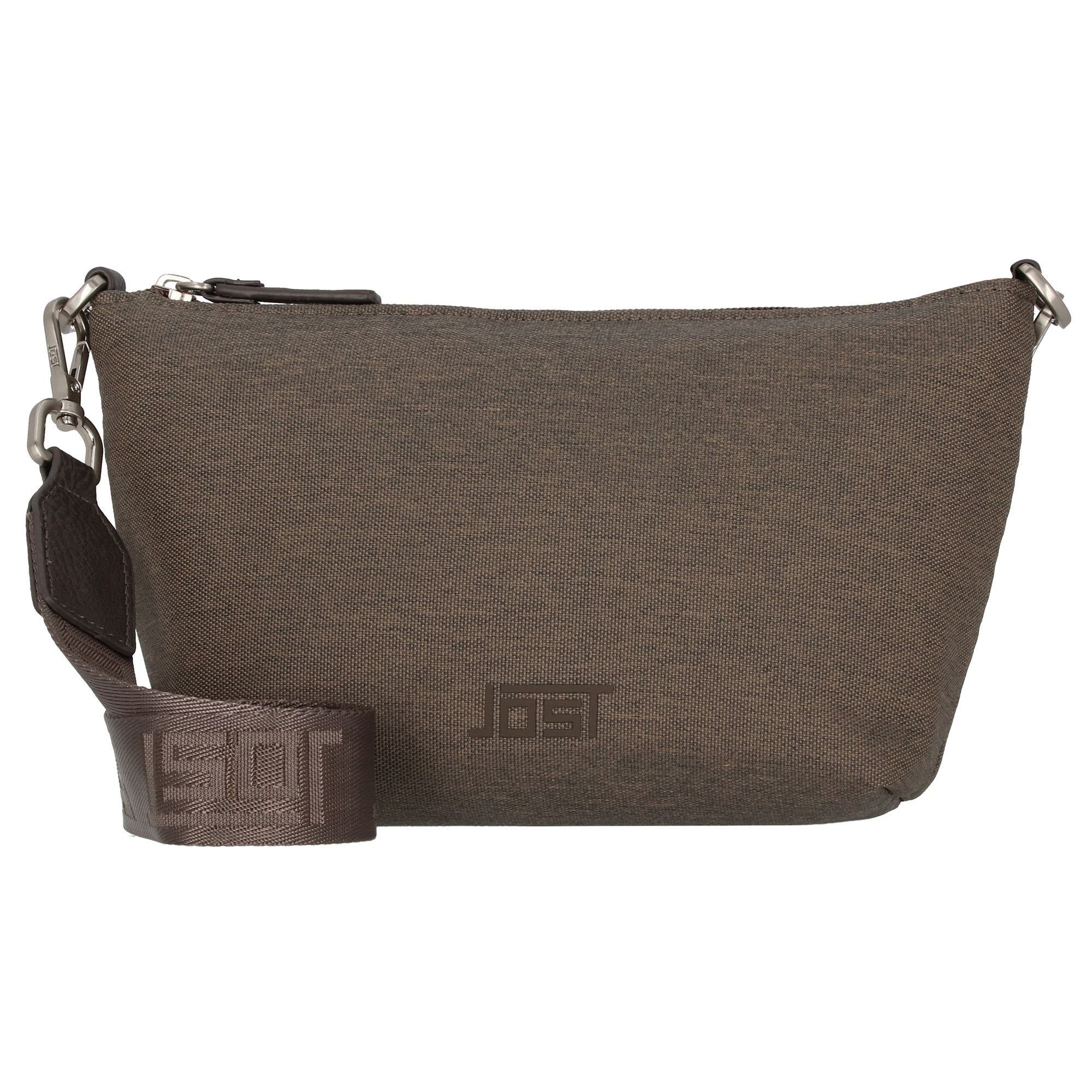 Jost Umhängetasche Bergen, Nylon taupe