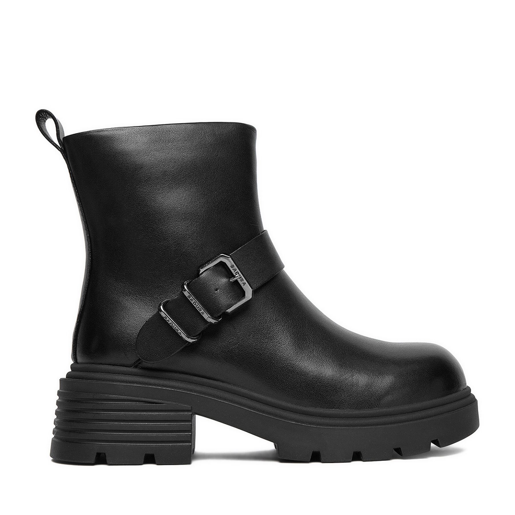 Badura Badura Damen Stiefeletten C-ANAYA-5635 Schwarz Stiefel