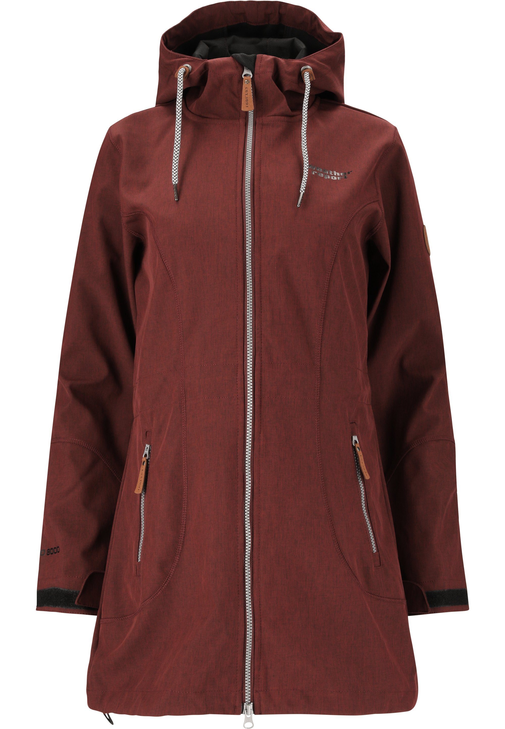 WEATHER REPORT Softshelljacke LILAN mit verschweißten Nähten