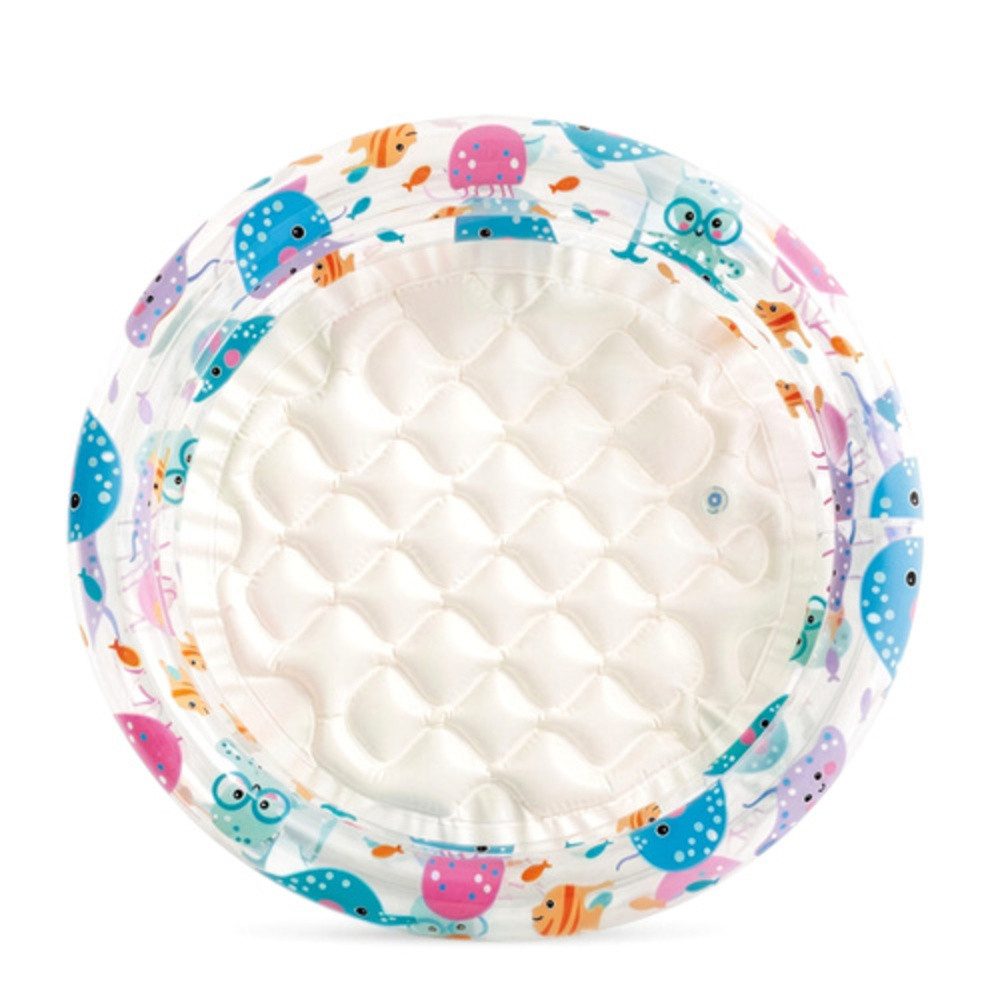 Intex Planschbecken Aufblasbares Kinderbecken Baby-Pool, (Spar-Set, 1-tlg., Meerestiere), blitzschnell eine sichere und erfrischende Spielzone