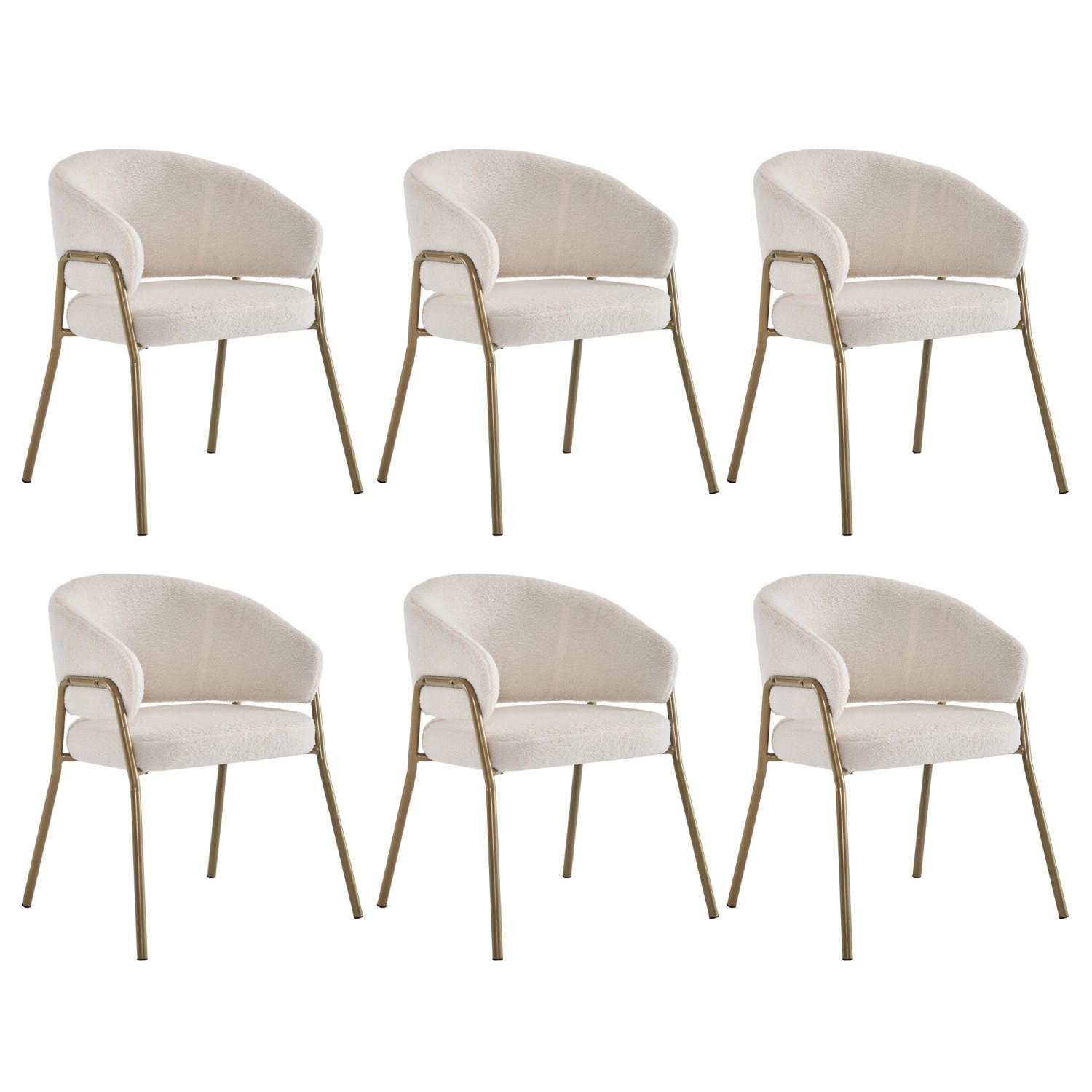 Flieks Polsterstuhl (Set, 6 St), 6er günstig online kaufen
