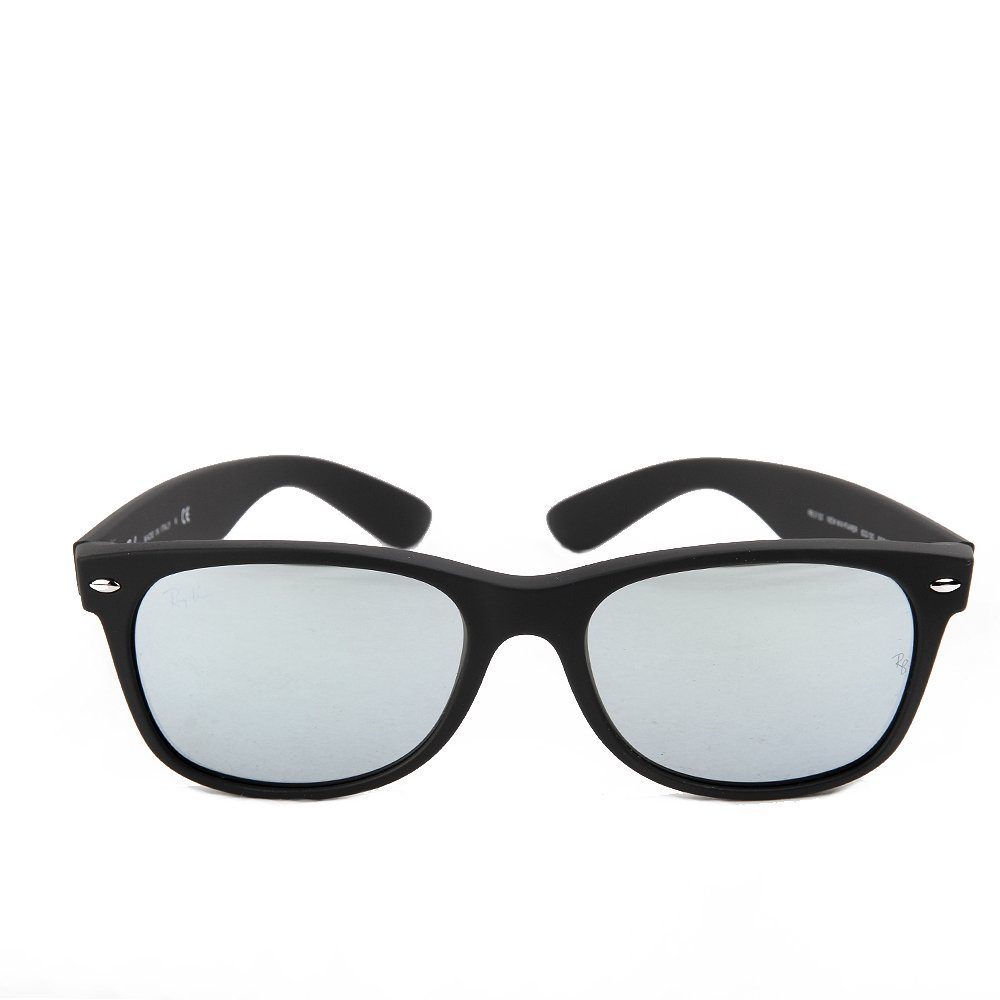 Ray-Ban Sonnenbrille Ray-Ban New Wayfarer RB2132 622/30 Matte Black Silver Mirrored