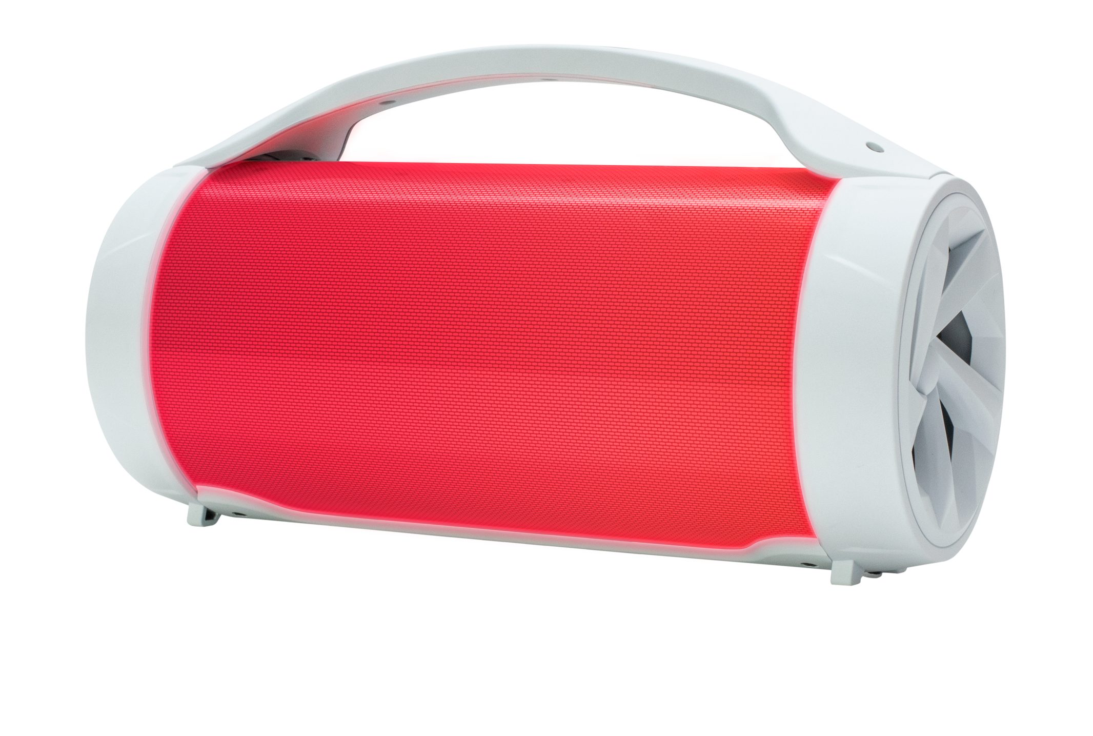 BigBen PARTY Lite - white BT-Speaker/disco lighting/1 micro Bluetooth-Lautsprecher
