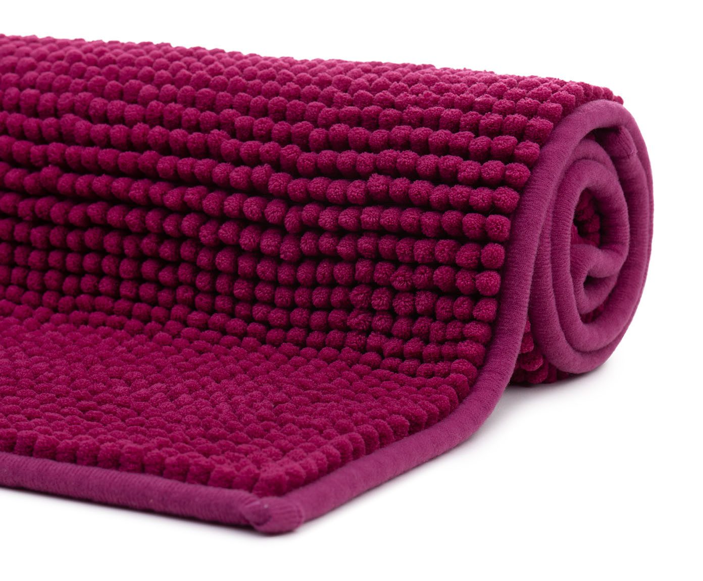 liebling Badematte, Fußbodenheizung geeignet, Polyester, rechteckig, Antirutsch-Beschichtung, sehr Saugfähig, Größe: 50x70 cm, cyclam