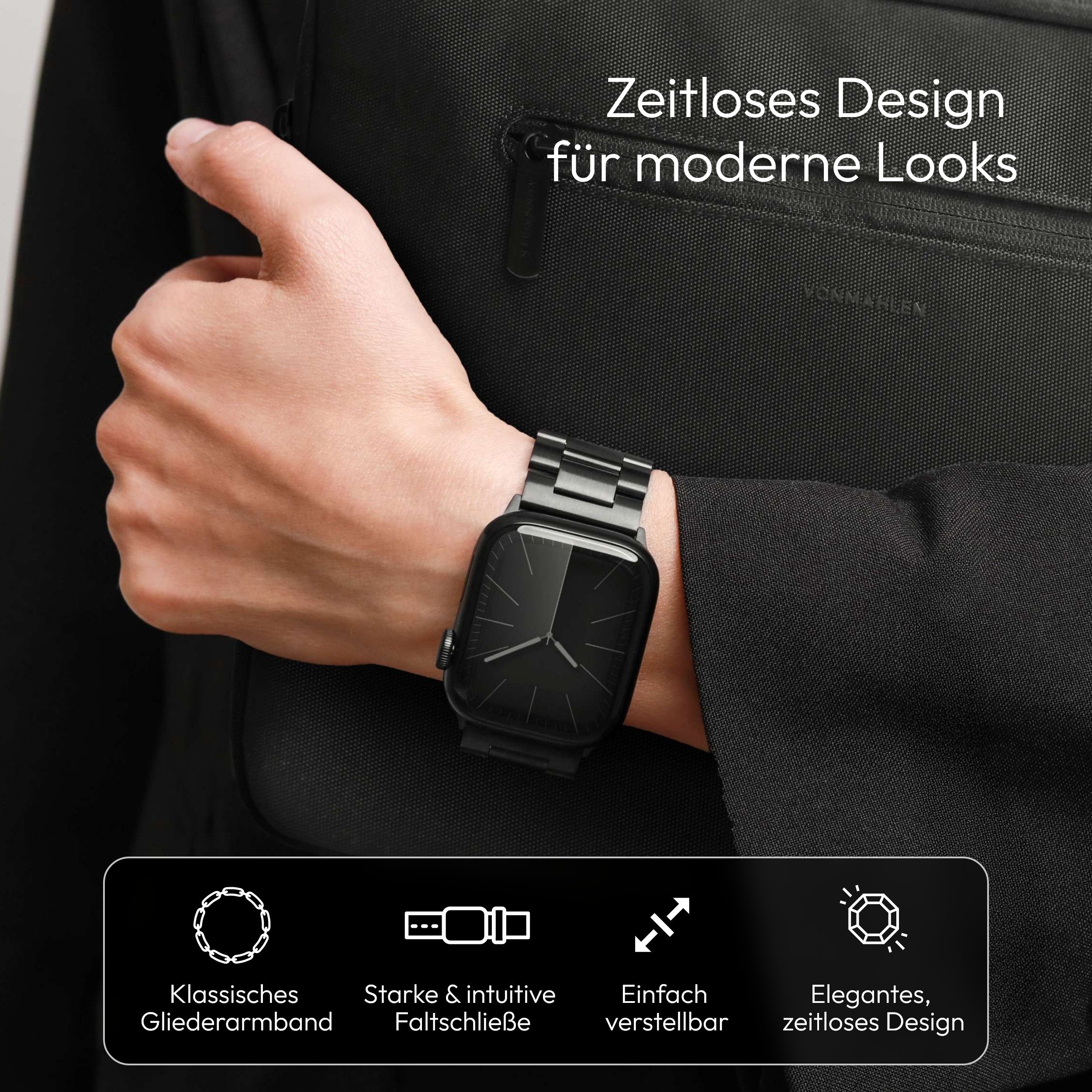 VONMÄHLEN Smartwatch-Armband Link Bracelet 2 günstig online kaufen
