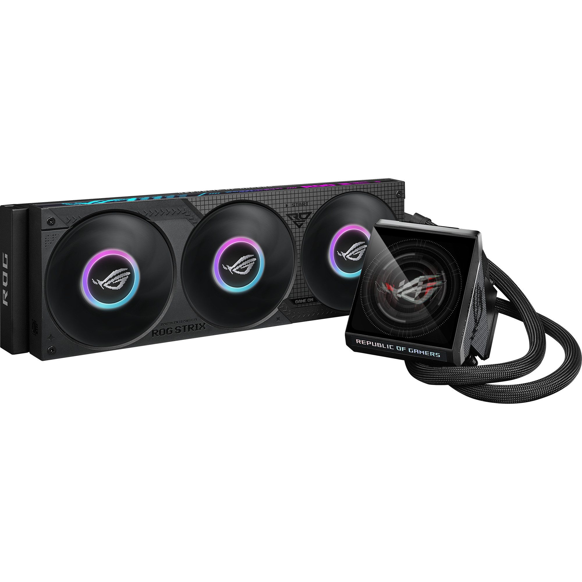 Asus Wasserkühlung ASUS ROG STRIX LC IV 360 ARGB LCD, Wasserkühlung