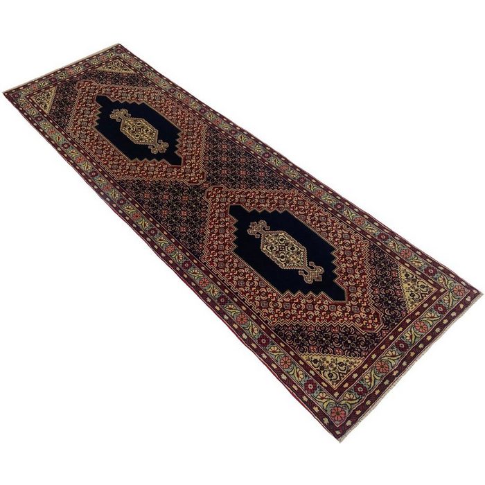 Orientteppich Perserteppich Senneh 230 x 77 cm Borento rechteckig Handgeknüpft