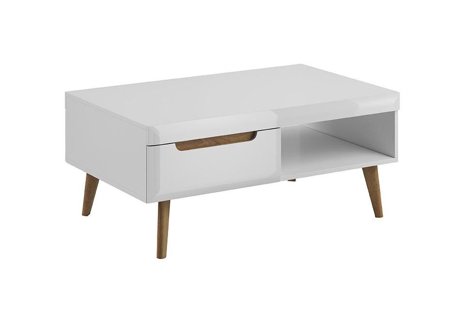 Xlmoebel Couchtisch Moderner Holz-Couchtisch mit zeitlosem Design für Ihr Wohnzimmer (Couchtisch NORDI NL107), Hergestellt in Europa