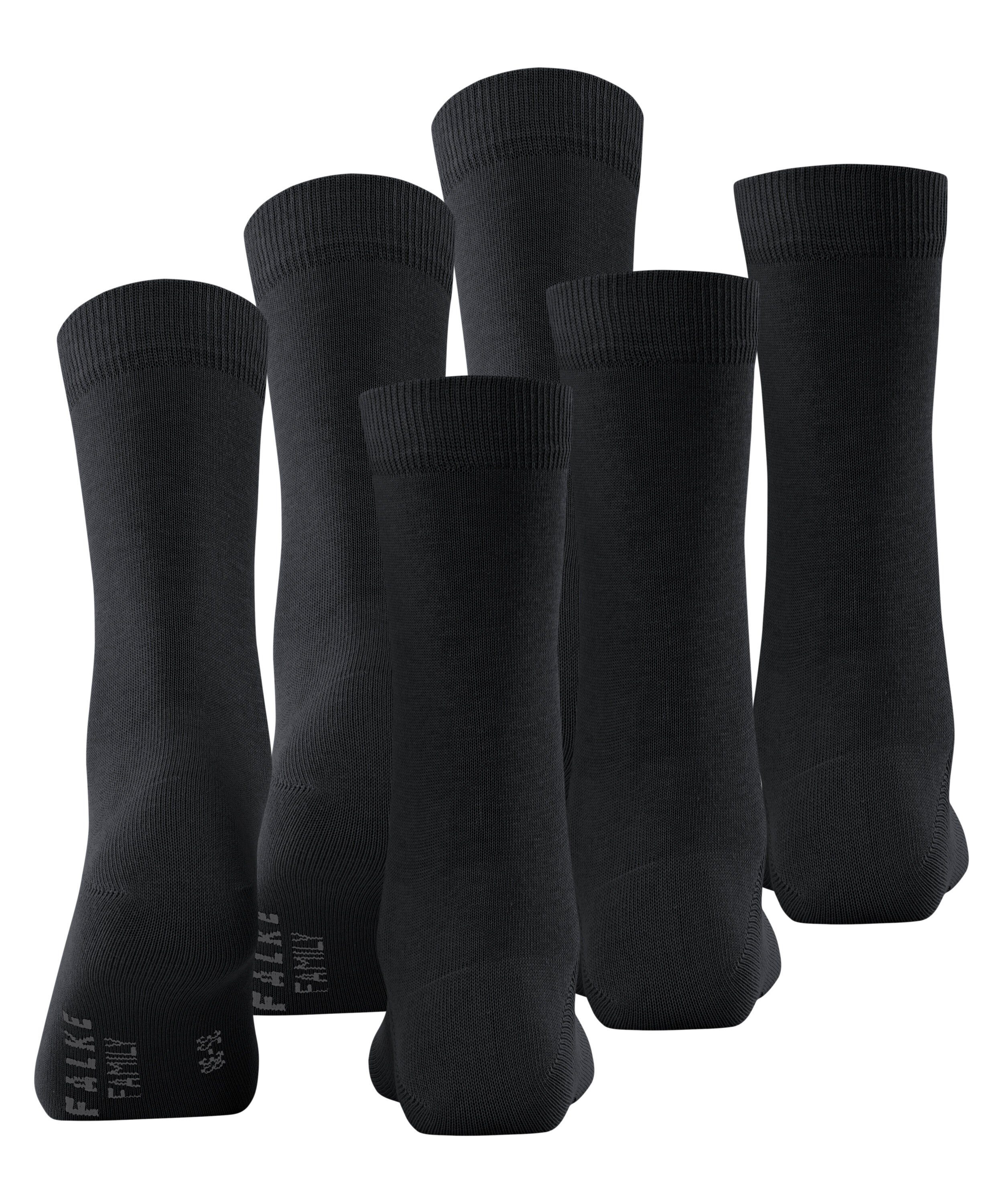 FALKE Socken Family 3-Pack Socken mit weicher Baumwolle (3-Paar) mit weicher Baumwolle
