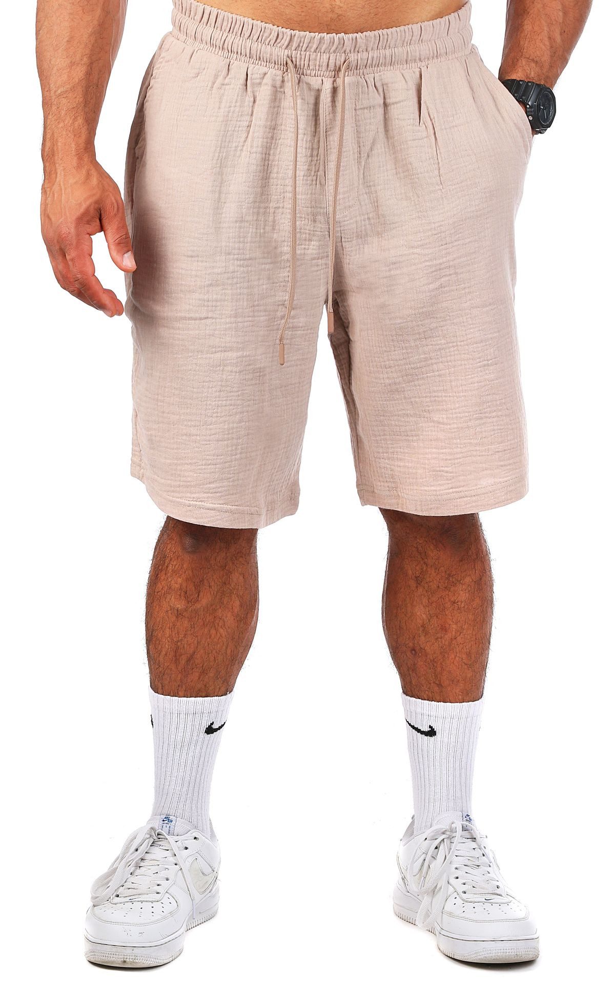 CARISMA Shorts Herren Musselin kurze Strand günstig online kaufen