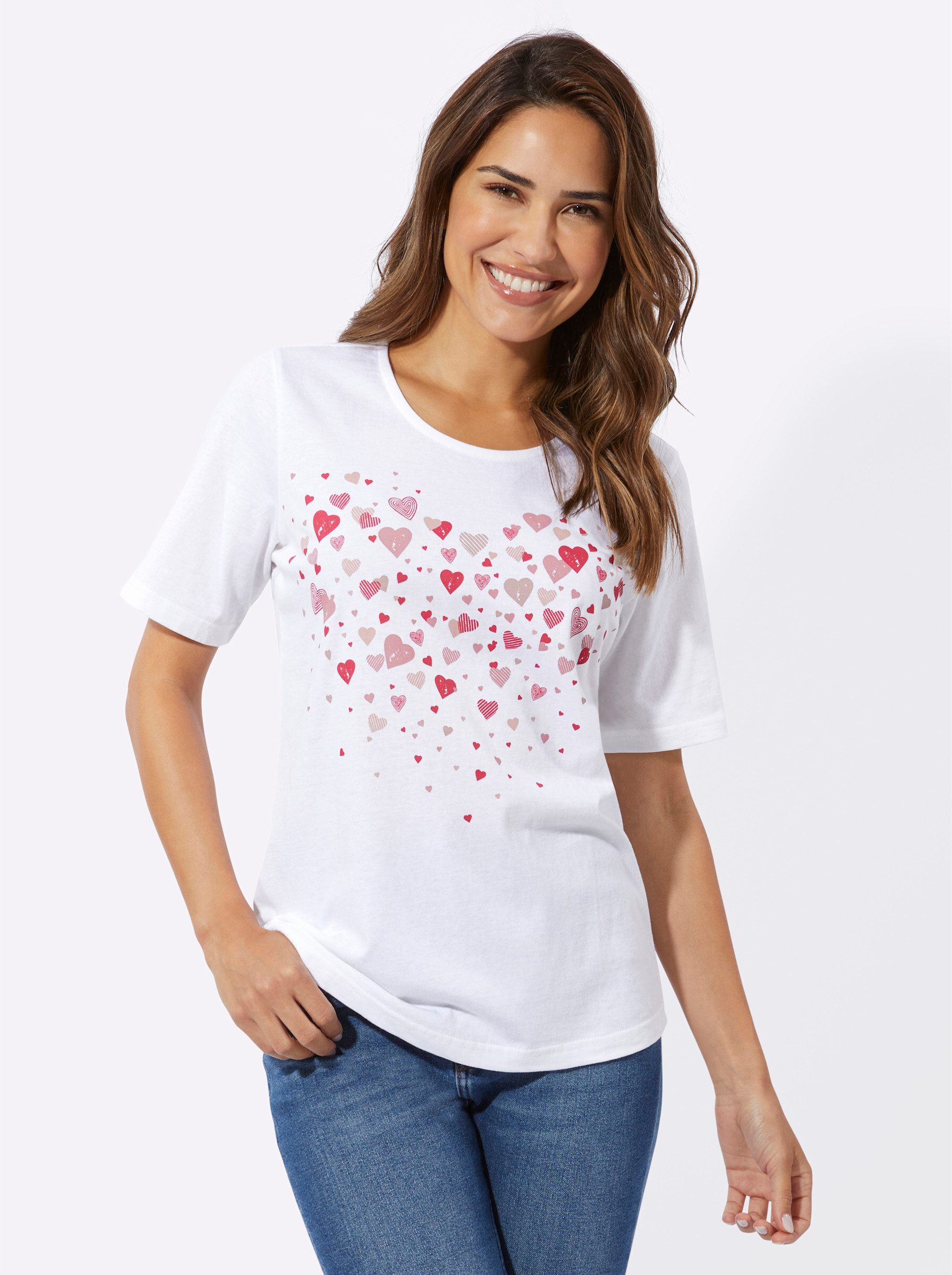 Sieh an! T-Shirt Kurzarm-Shirt Kurzarm günstig online kaufen