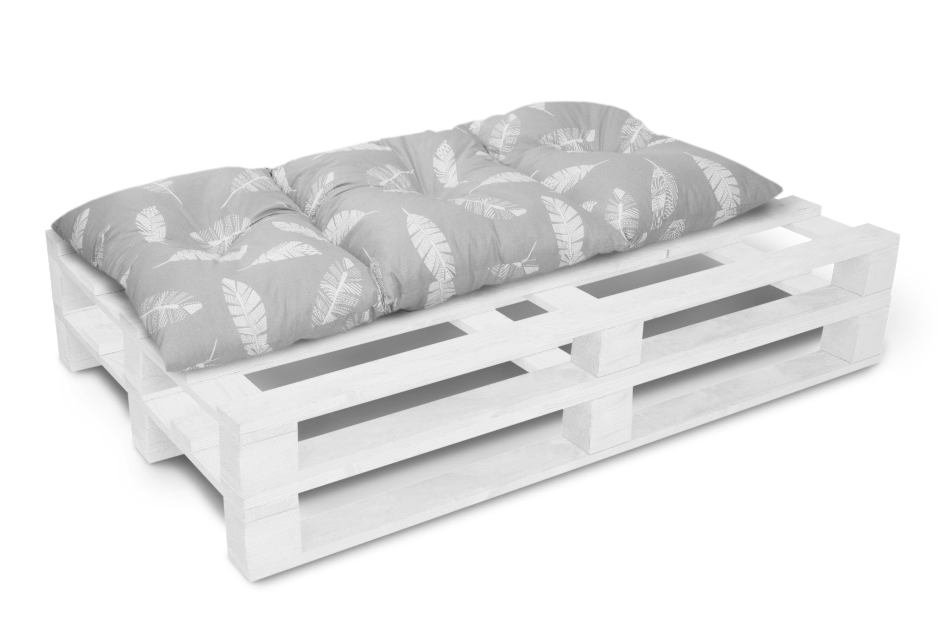 Amilian Stuhlkissen - Sitzkissen - Palettenkissen - Bankauflage - 60x120 cm, Pallettensitzkissen - Bankkissen - Gartenkissen - Sitzauflage