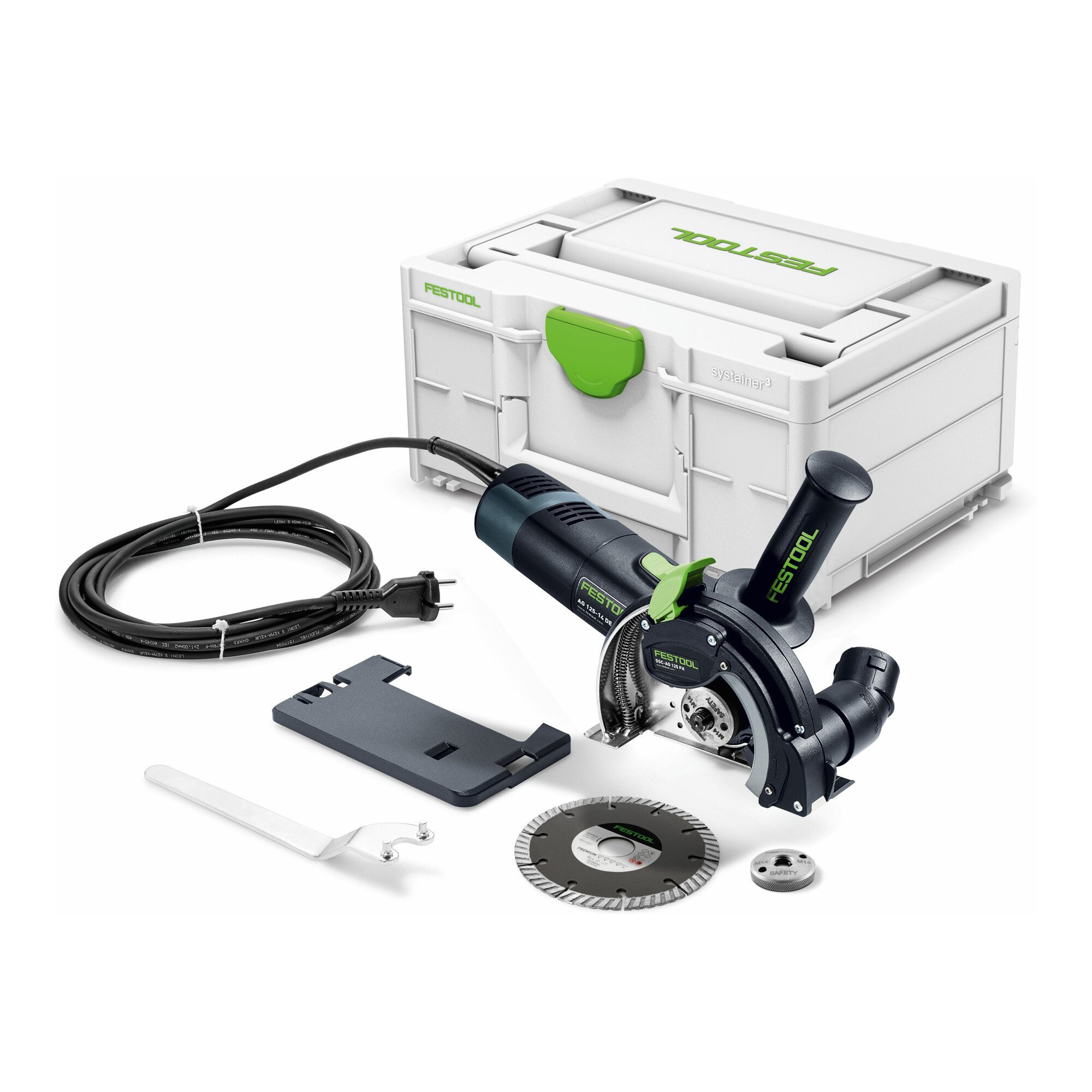 FESTOOL Trennschleifer Festool Freihand Trennsystem DSC-AG 125 FH-Plus