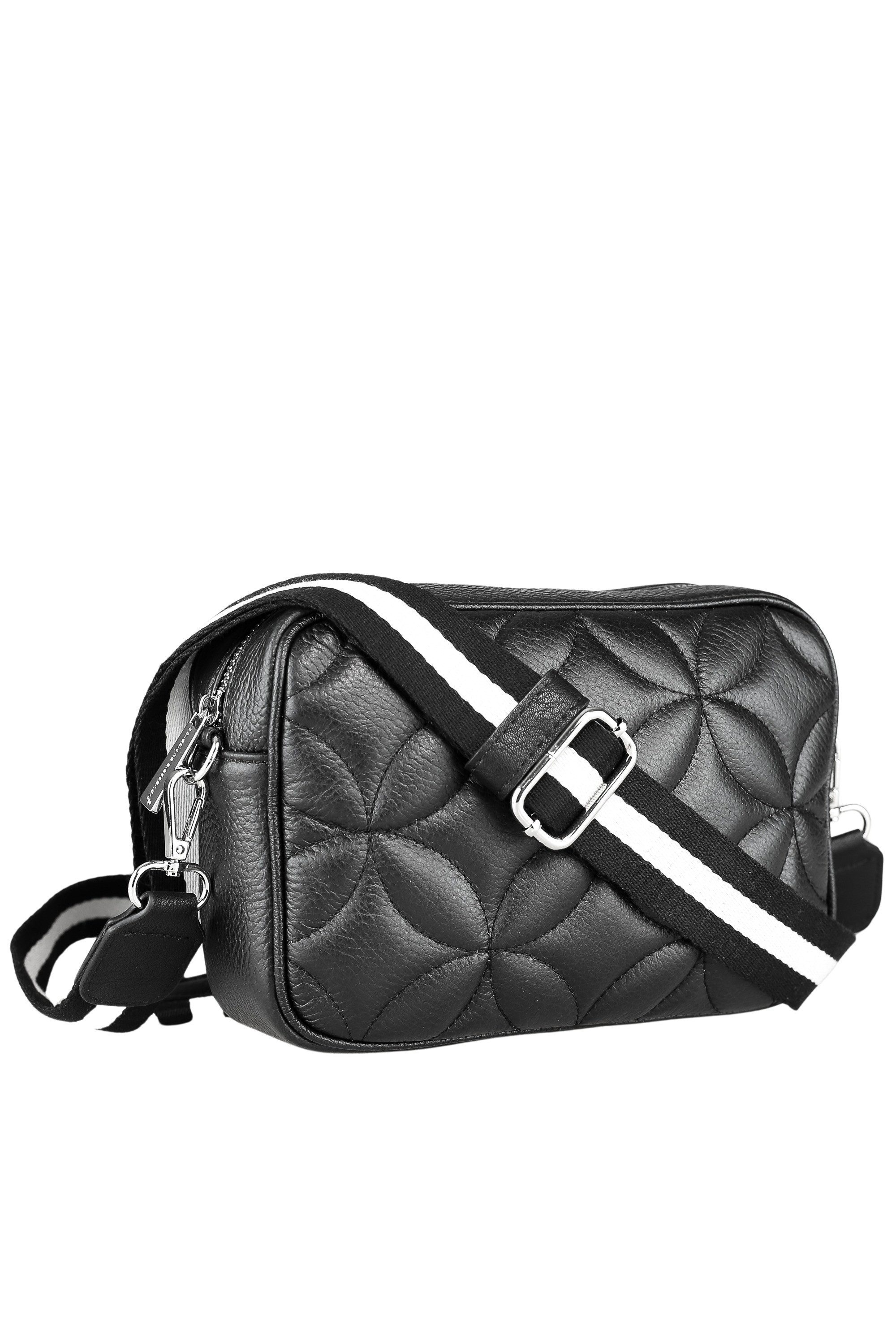 COLLEZIONE ALESSANDRO Umhängetasche Midnight Blossom, aus italienischem Leder