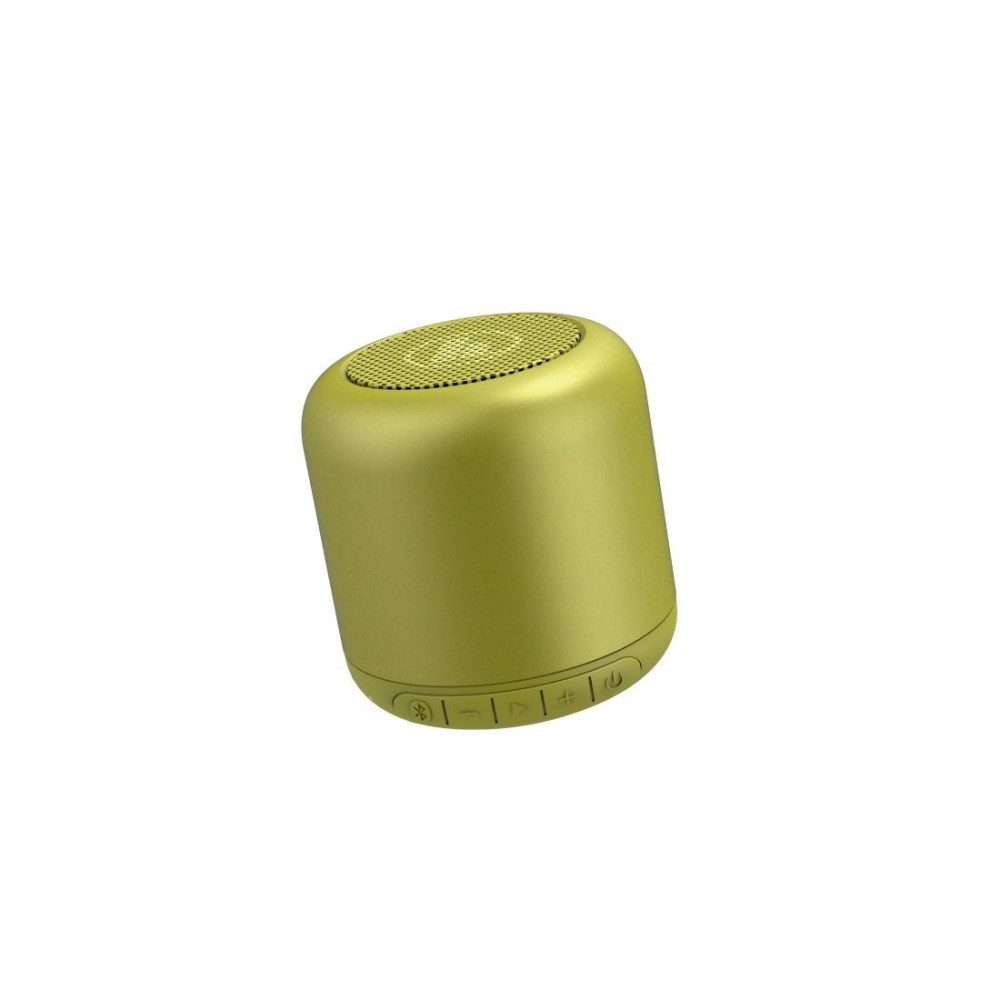 Hama Mobiler Bluetooth®-Lautsprecher "Drum 2.0", gelbgrün (00188214) Portable-Lautsprecher