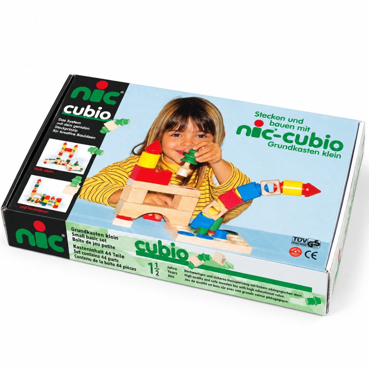 Nic nic cubio Grundkasten klein Holzbaukasten