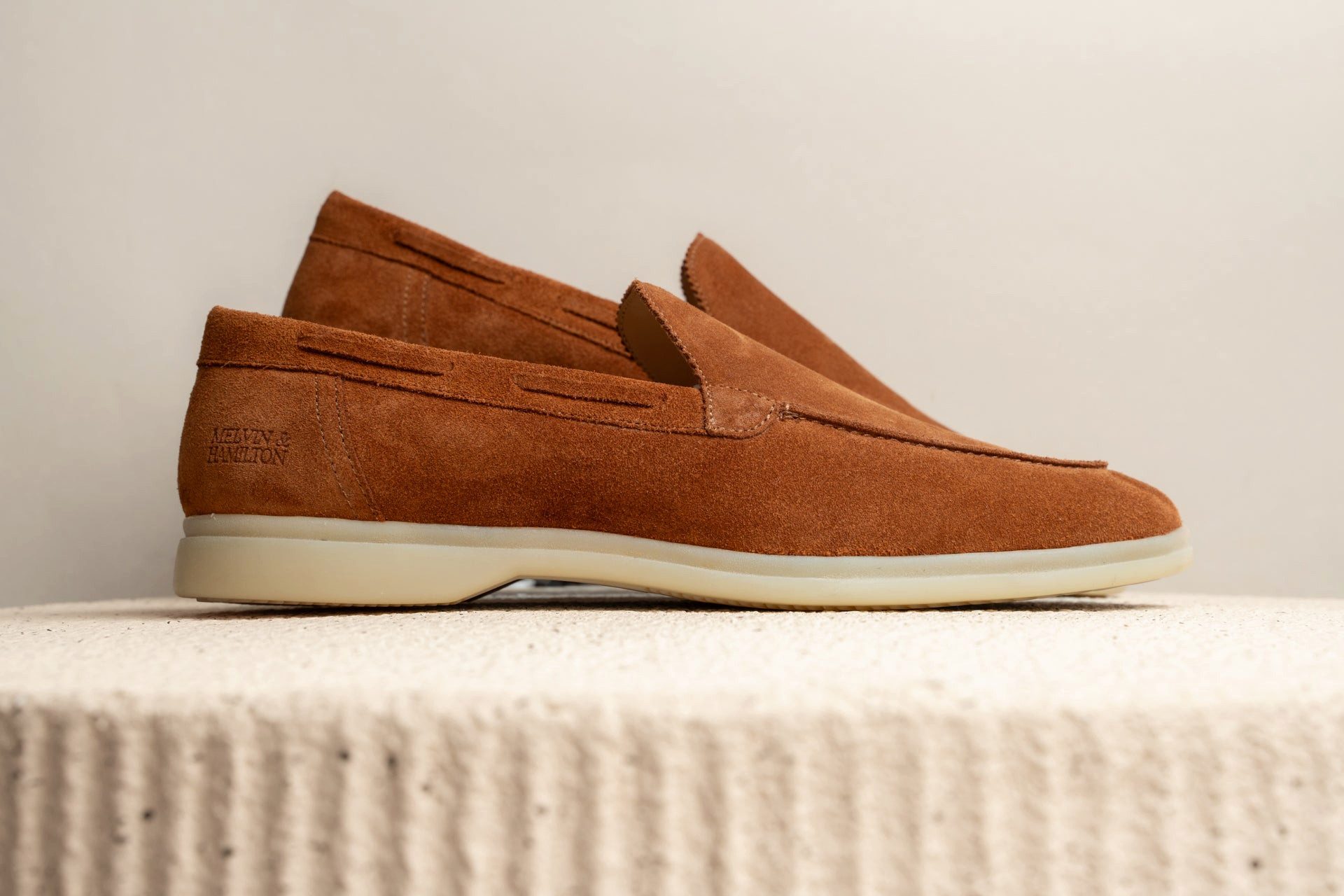 Melvin & Hamilton Jace 1 Leder-Loafers für Herren Loafer Flache Absätze, Echtes Leder