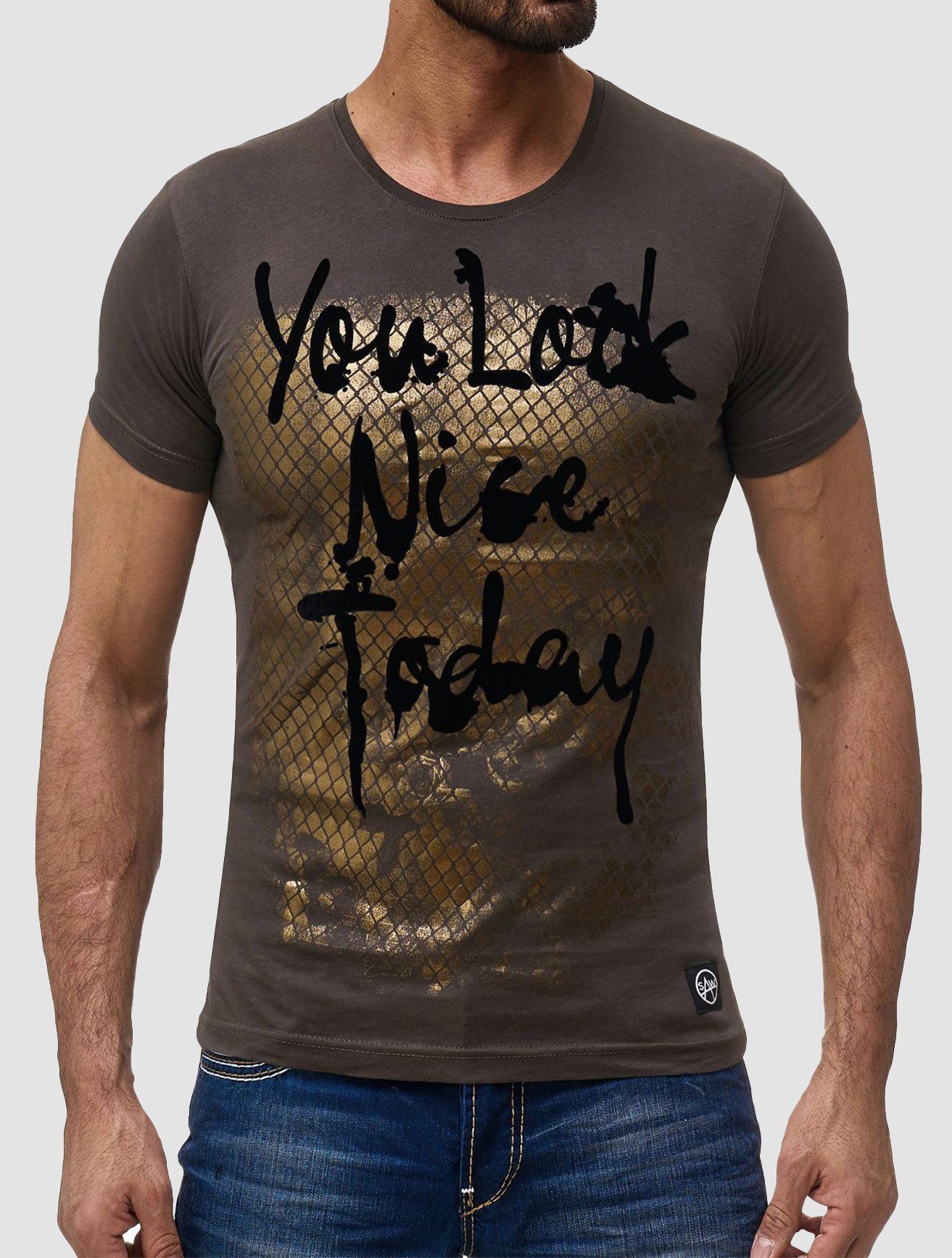 Egomaxx T-Shirt T Short Sleeve AufMotiv günstig online kaufen