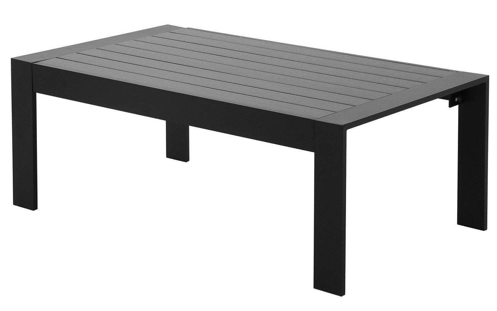 MeXo Gartentisch Balkontisch Aluminium 110×62×41cm, Gartentisch wetterfest günstig online kaufen