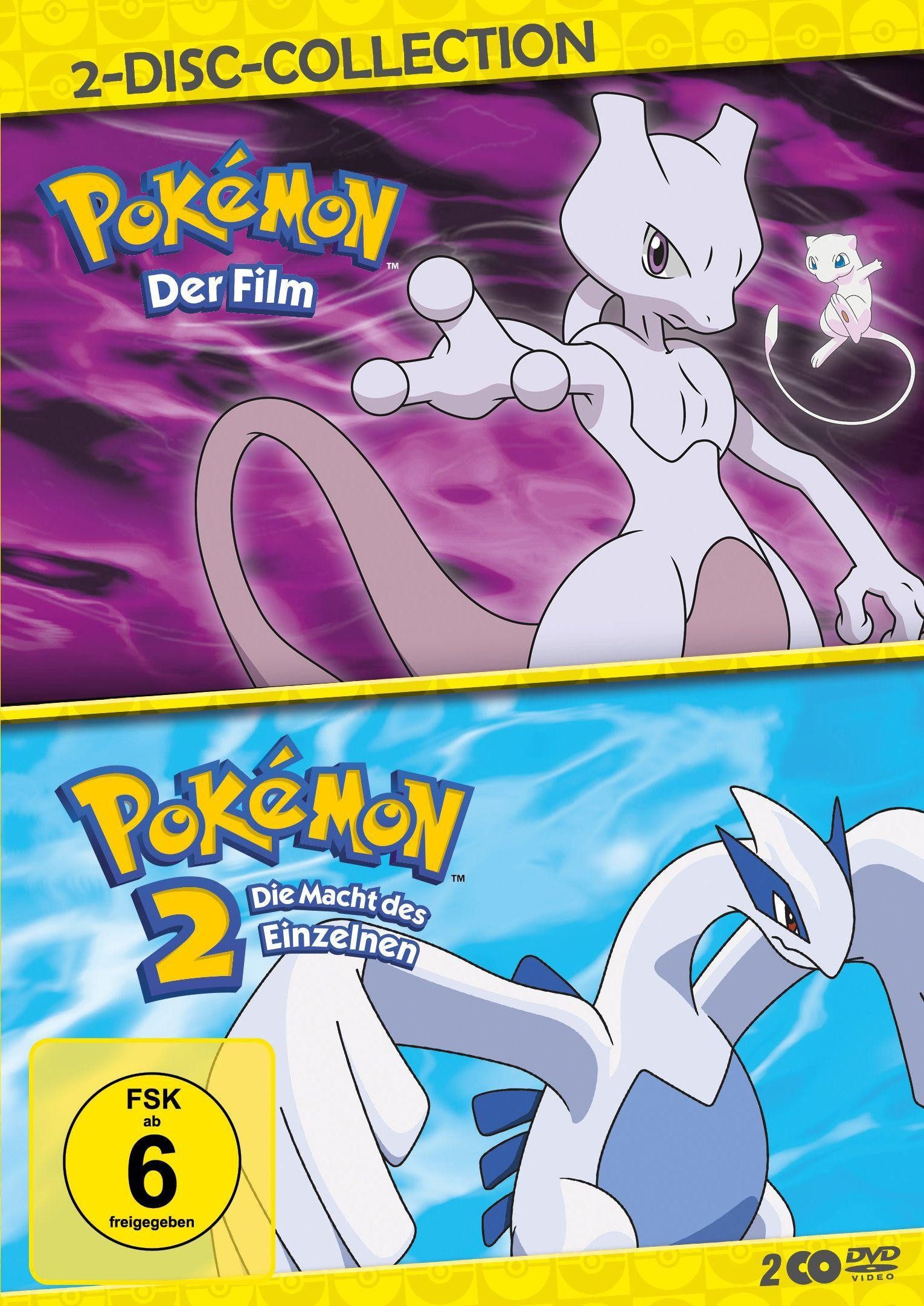 DVD Pokémon 2-Disc-Collection - Film 01 & 02
