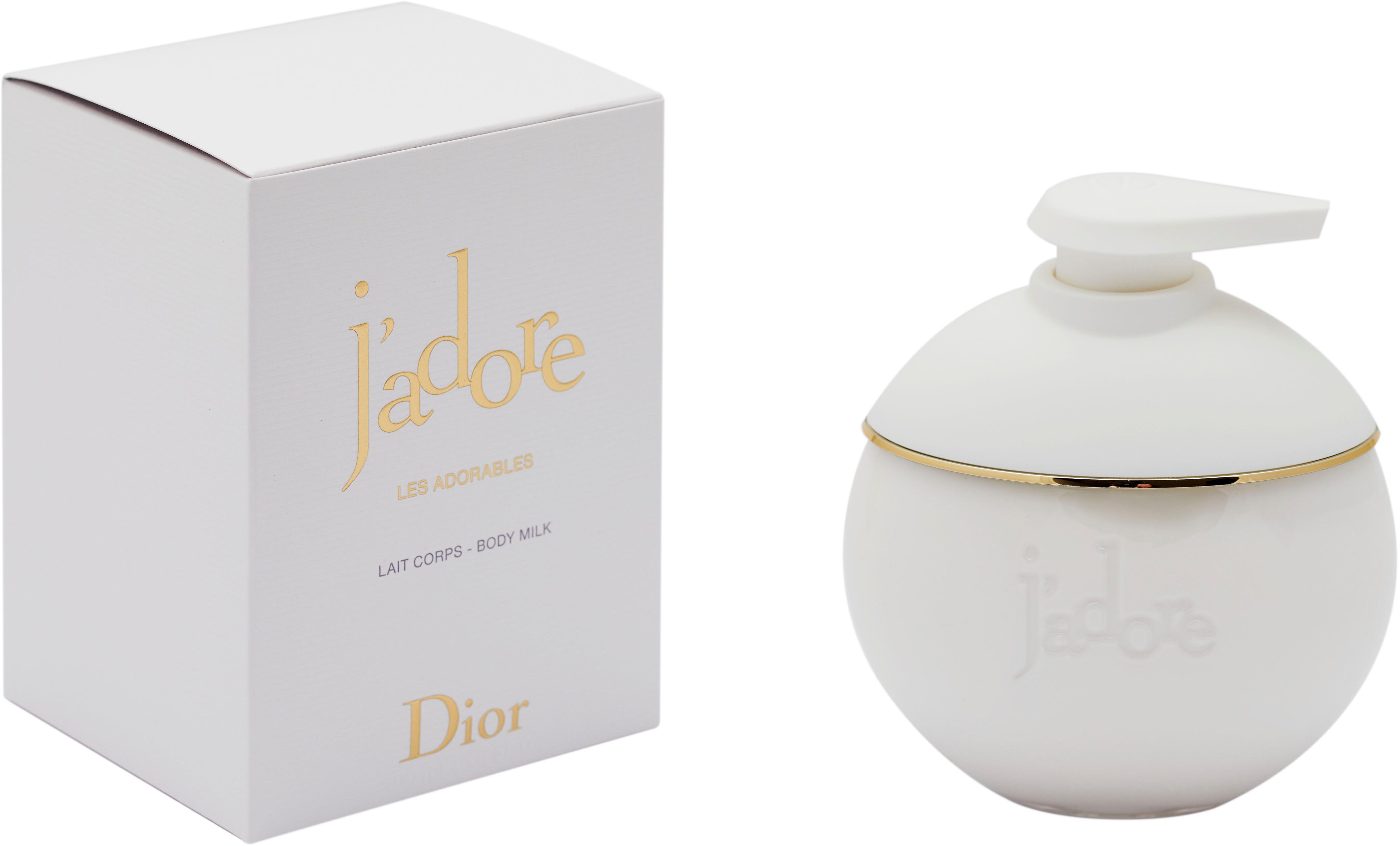Dior Bodylotion J'adore, Leichte Textur aus Baumwoll-Nektar und Jasminblüten