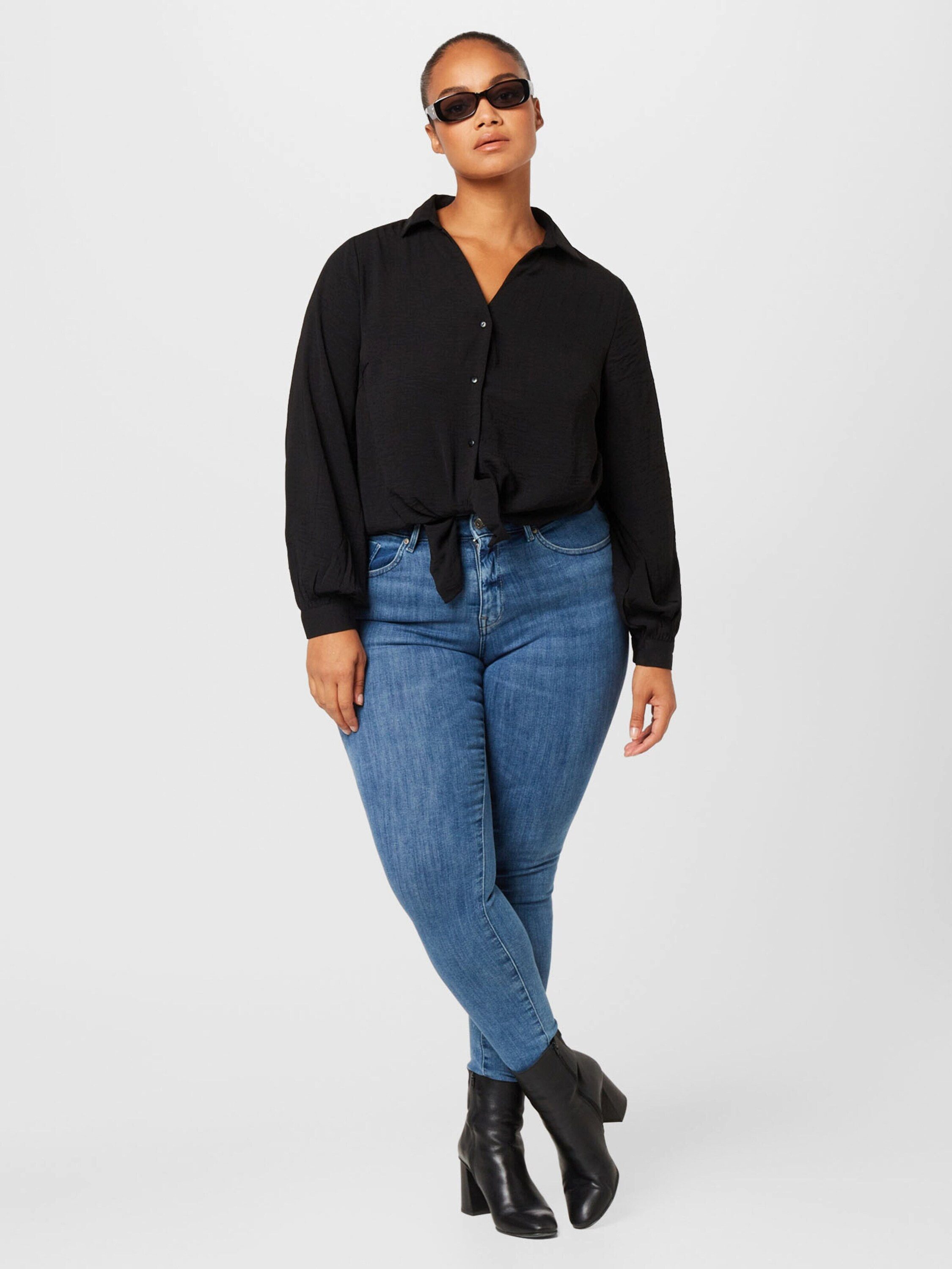 ONLY CARMAKOMA Skinny-fit-Jeans CARPower (1-tlg) Plain/ohne Details