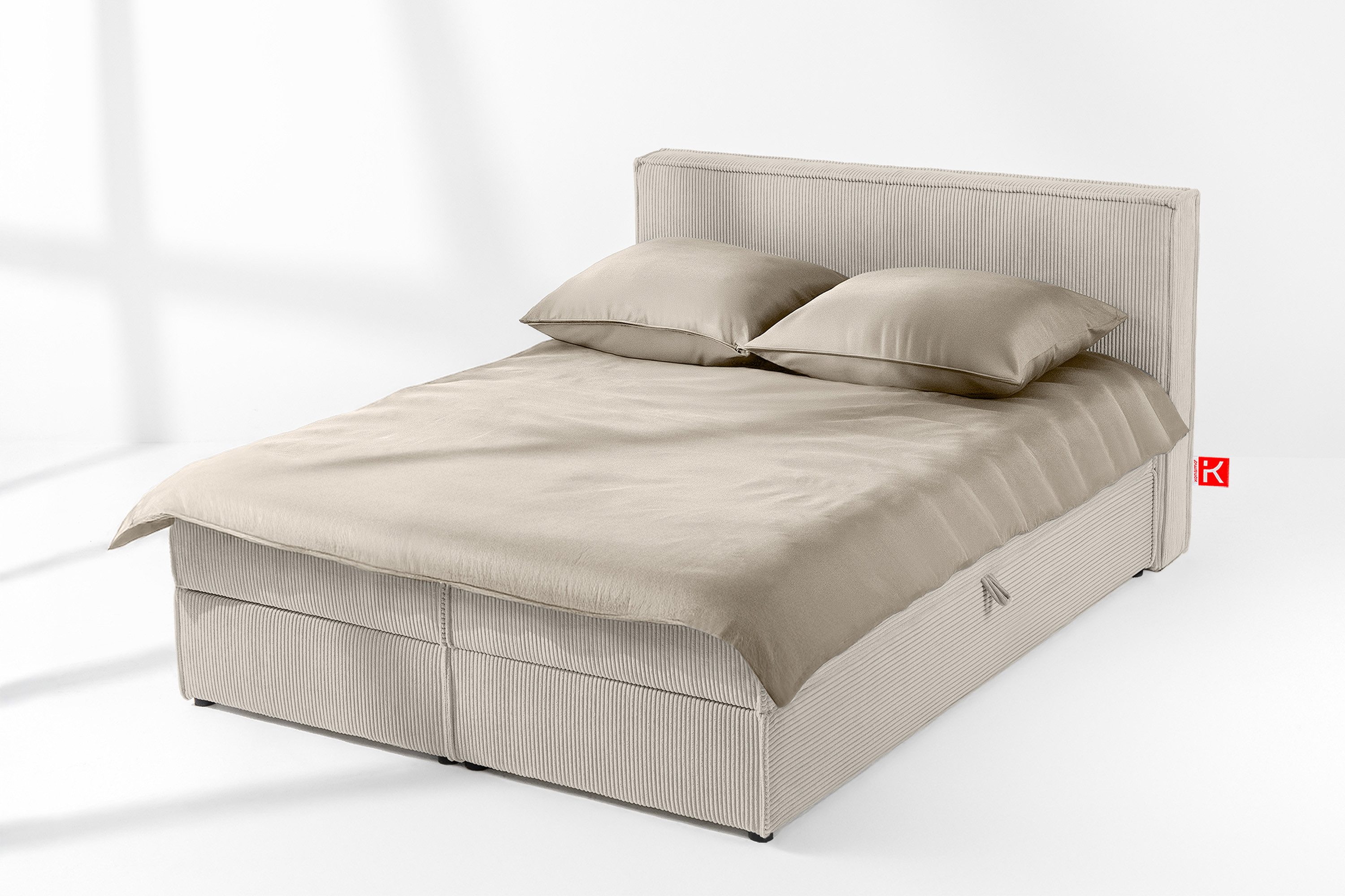 KONSIMO® Boxspringbett ROTI Polsterbett, inkl. Matratze günstig online kaufen