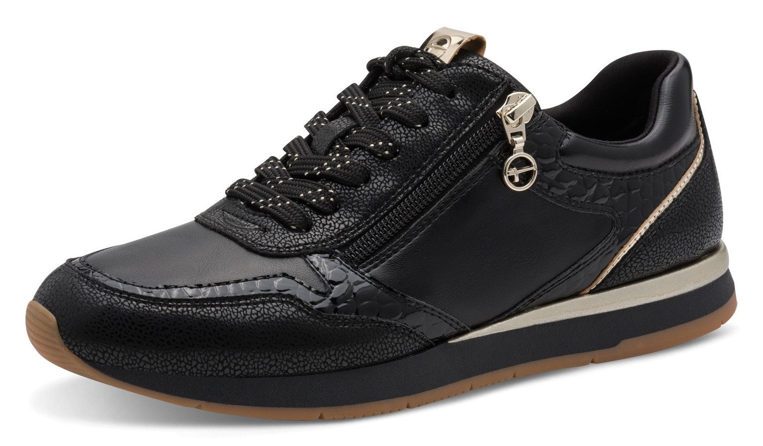 Tamaris Plateausneaker, Schnürschuh, Freizeitschuh, Halbschuh in veganer Verarbeitung