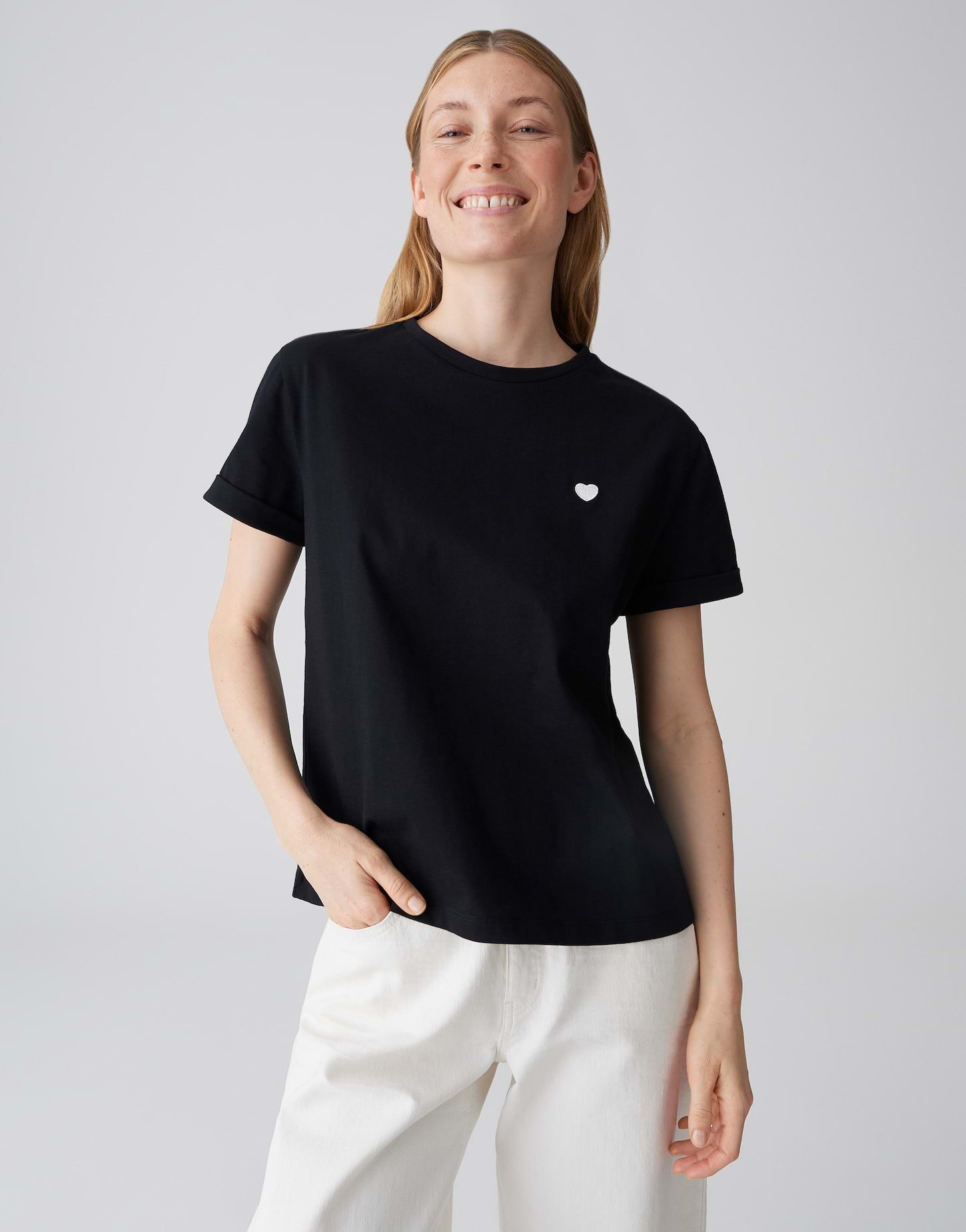 OPUS T-Shirt T-Shirt SERZ Regular aus Organic Cotton