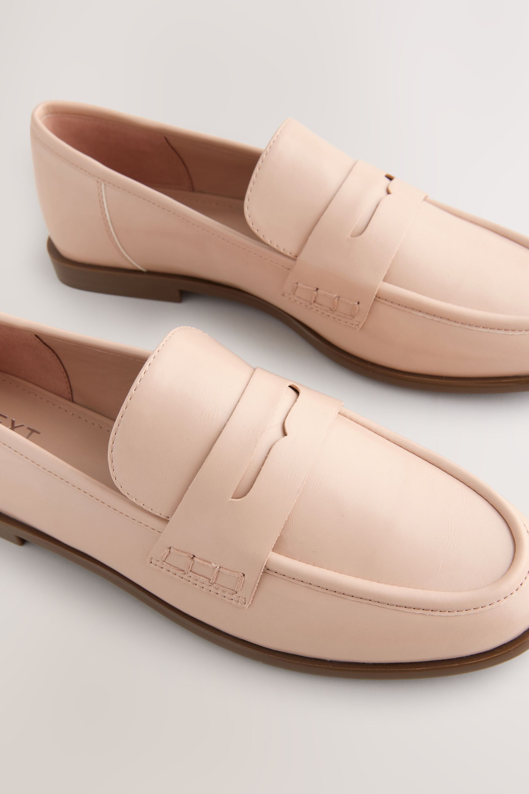 Next Forever Comfort® runde, schmale Loafer günstig online kaufen