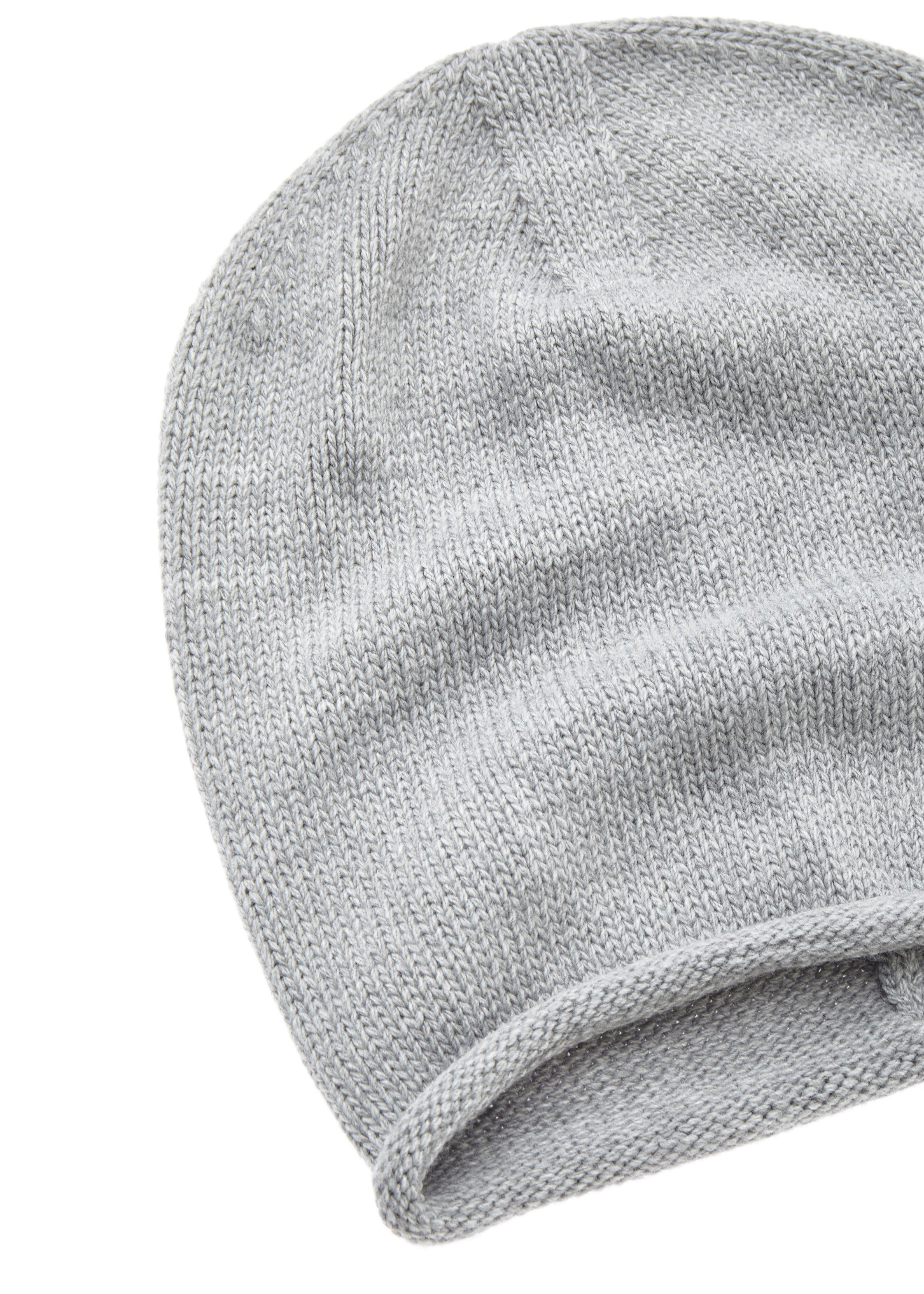 LASCANA Beanie Strickmütze Feinstrick mit Rollrand, Wintermütze, Herbstmütze, Mütze