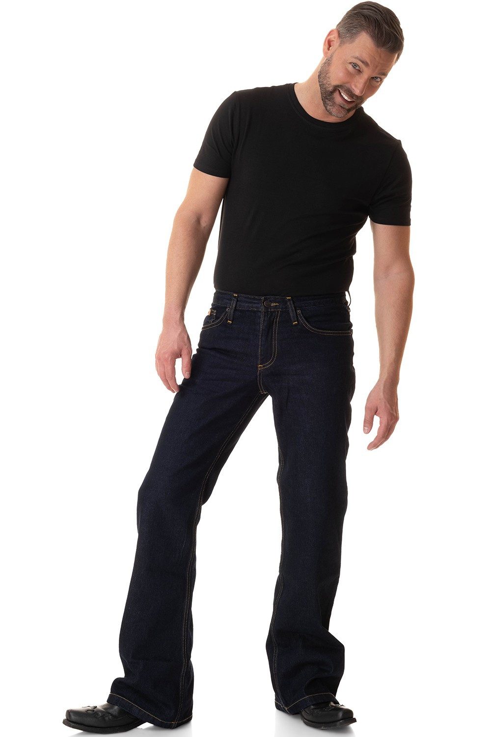 Comycom Bootcut-Jeans Herren STAR ECO-STYLE TWO