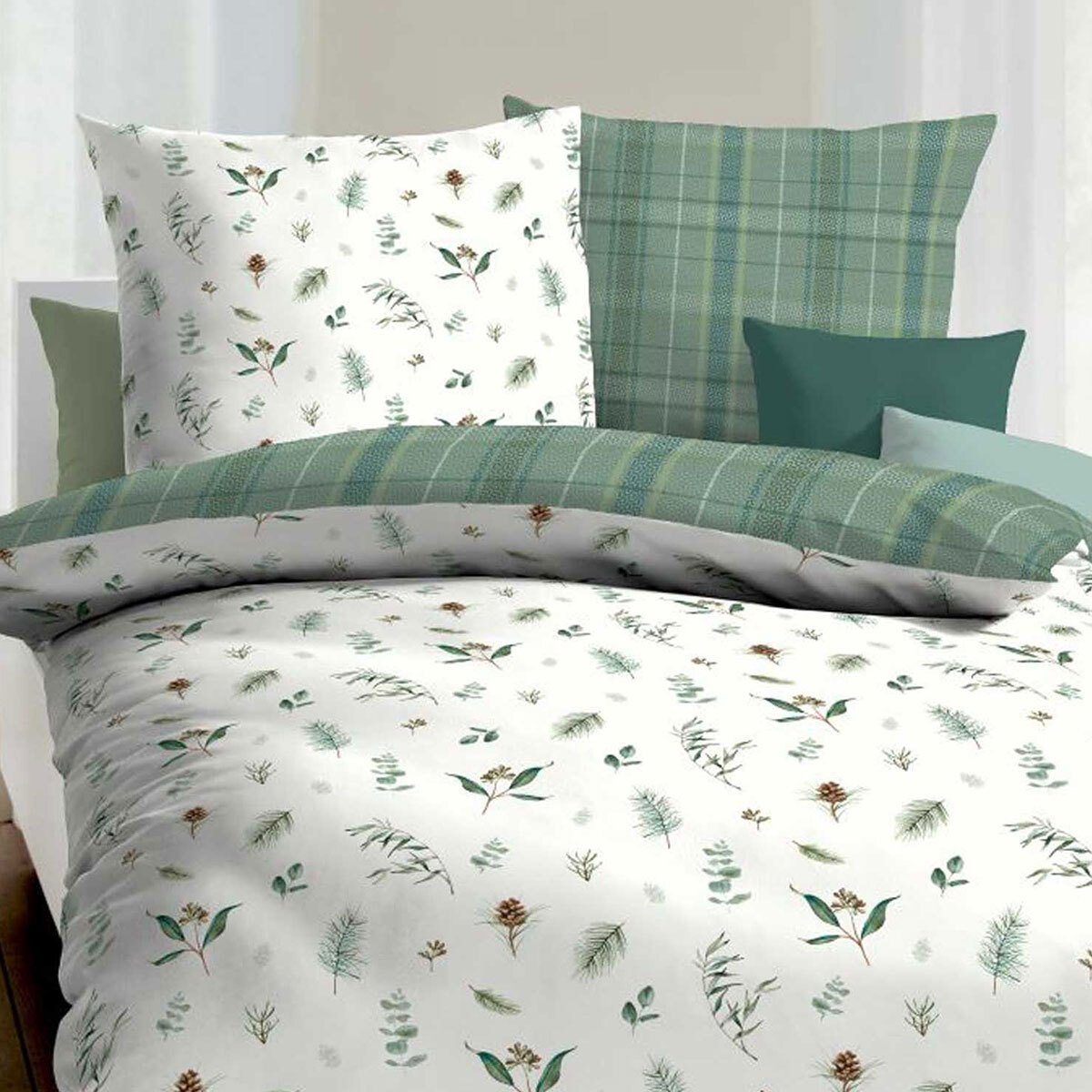 TRAUMSCHLAF Bettwäsche, Biber, 2 teilig günstig online kaufen