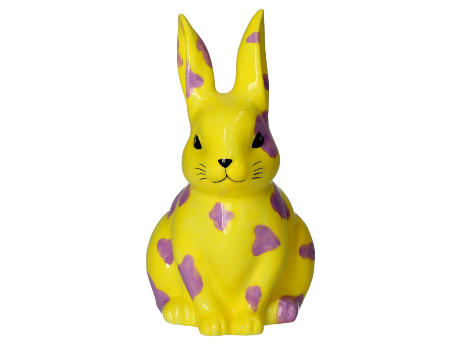 Giftcompany Dekovase Mignon Vase Hase Leo S gelb/lila 9cm (Vasen)